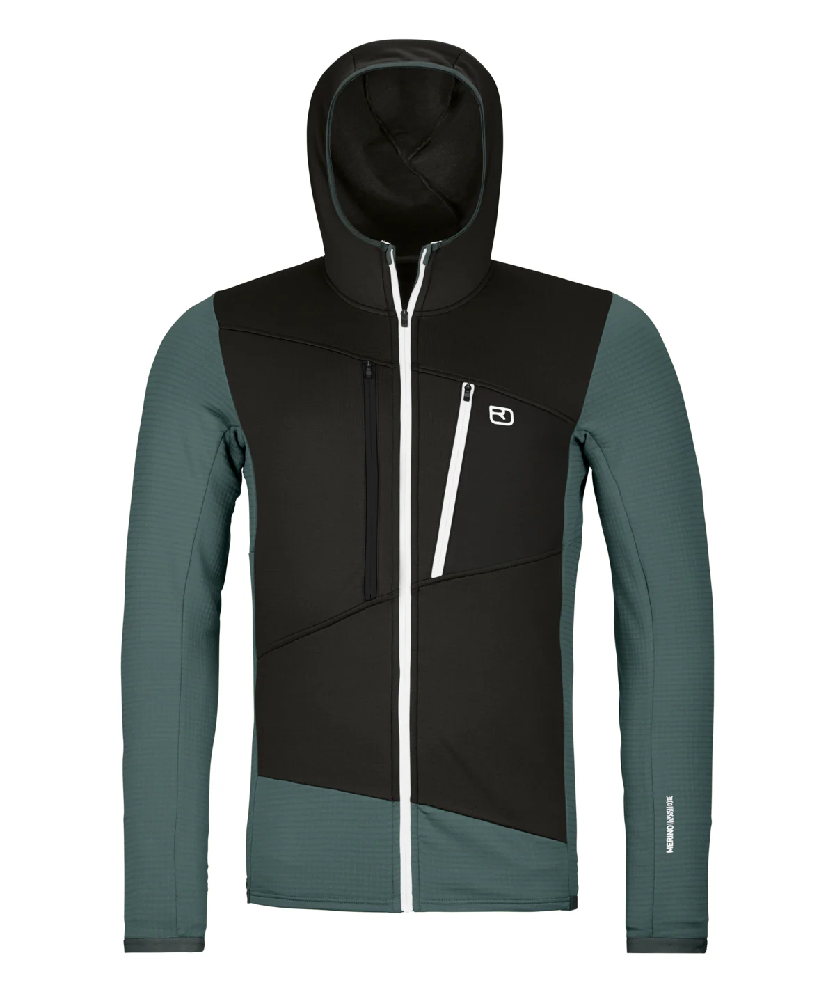 FLEECE GRID HOODY M