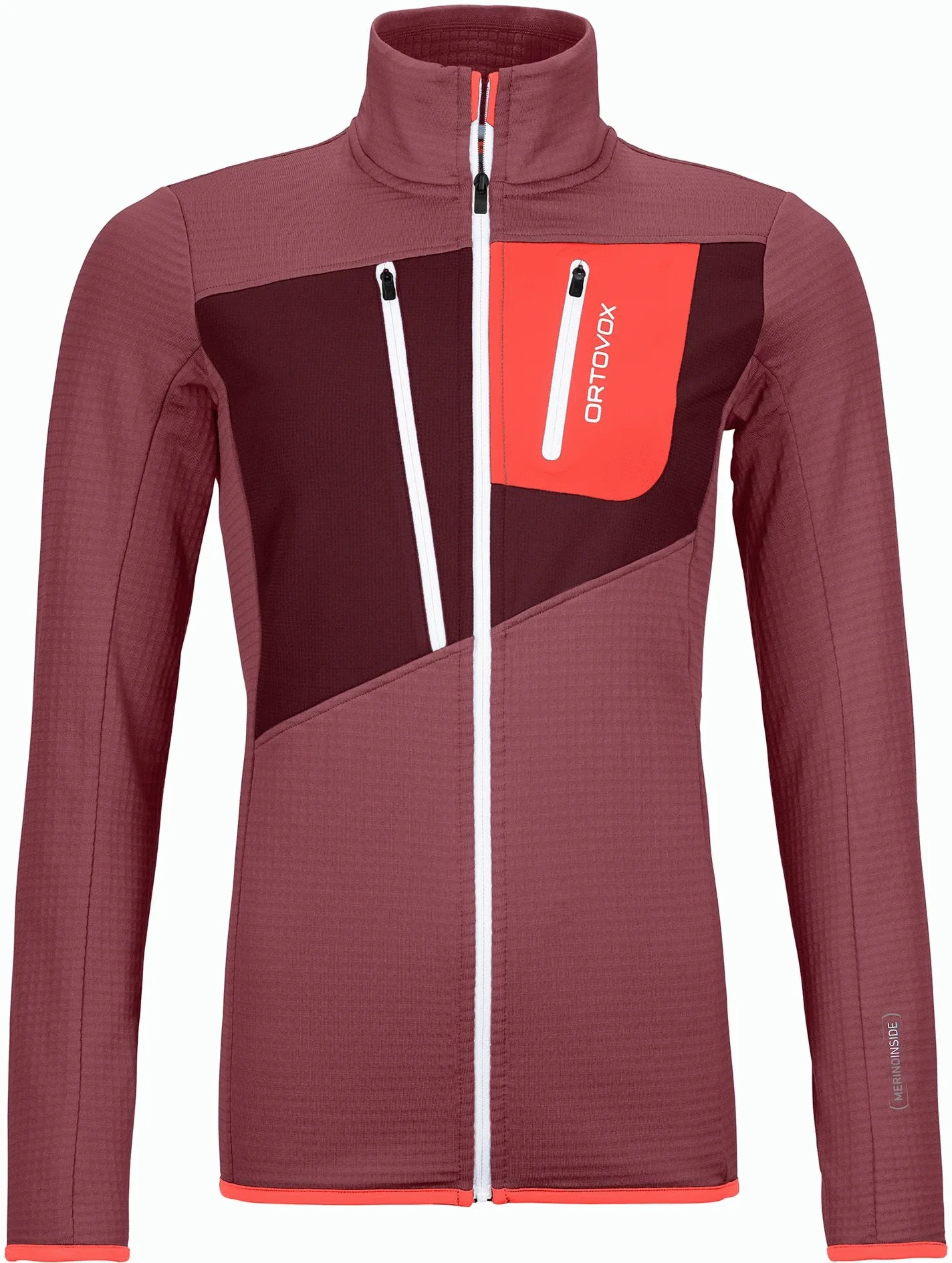 FLEECE GRID JACKET W