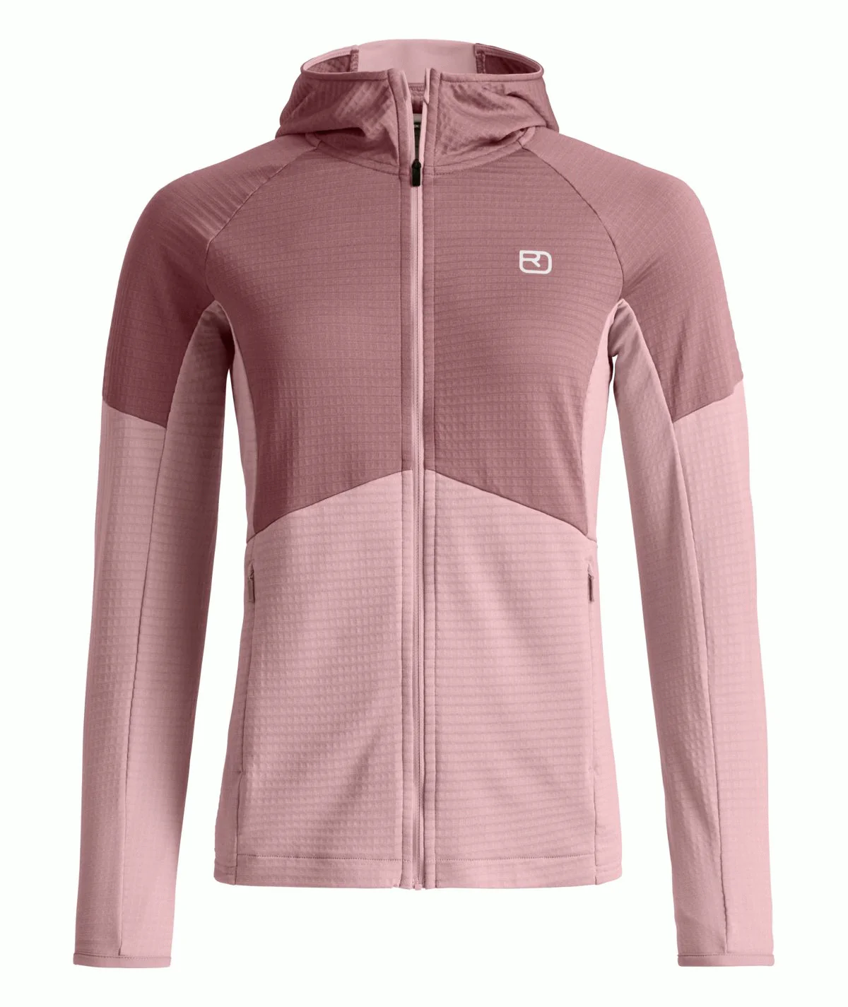 FLEECE LIGHT GRID HOODY W