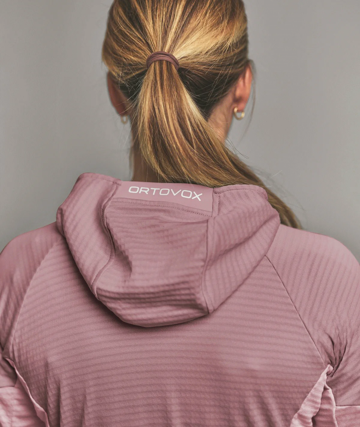 FLEECE LIGHT GRID HOODY W - Image 4