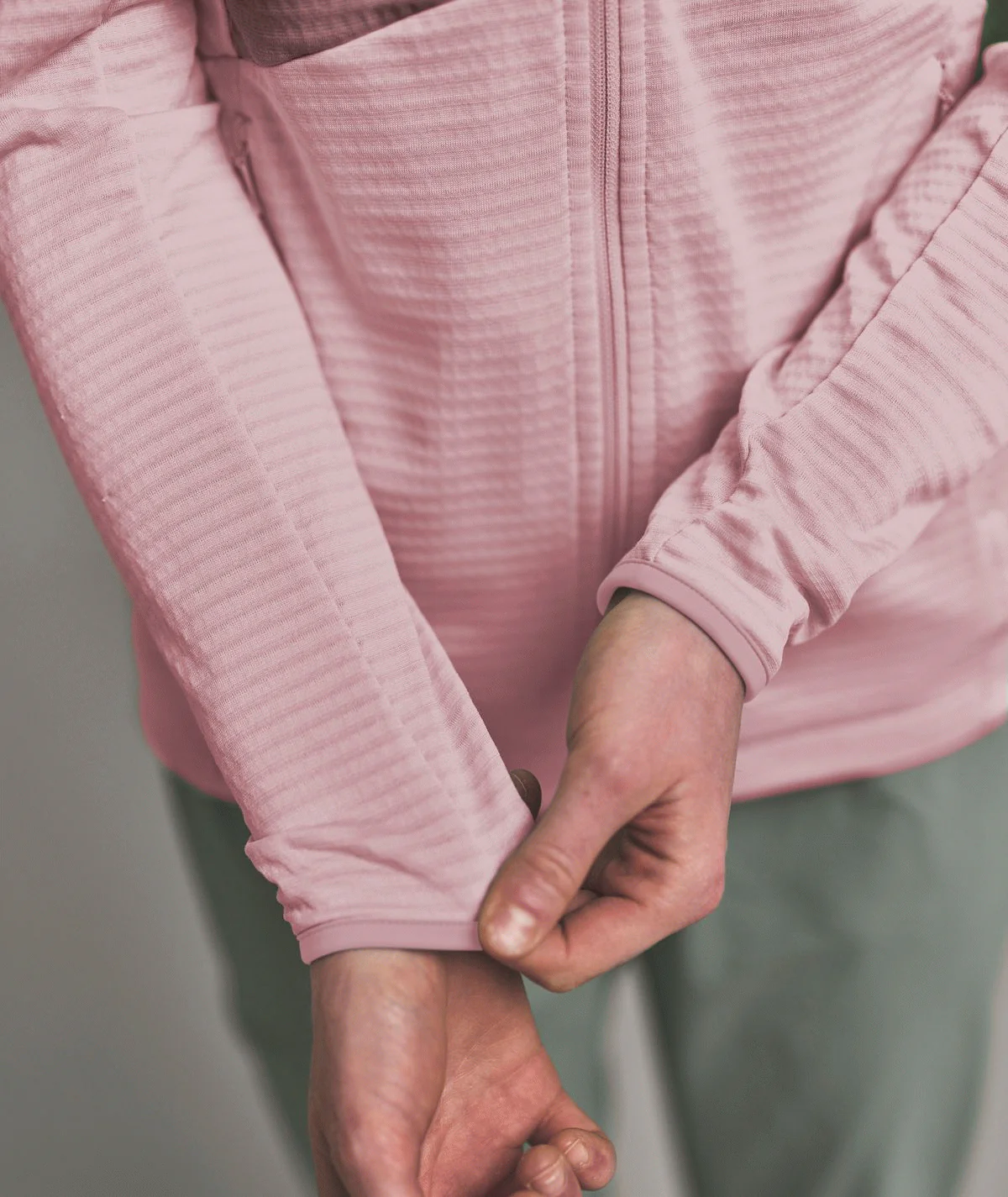 FLEECE LIGHT GRID HOODY W - Image 6