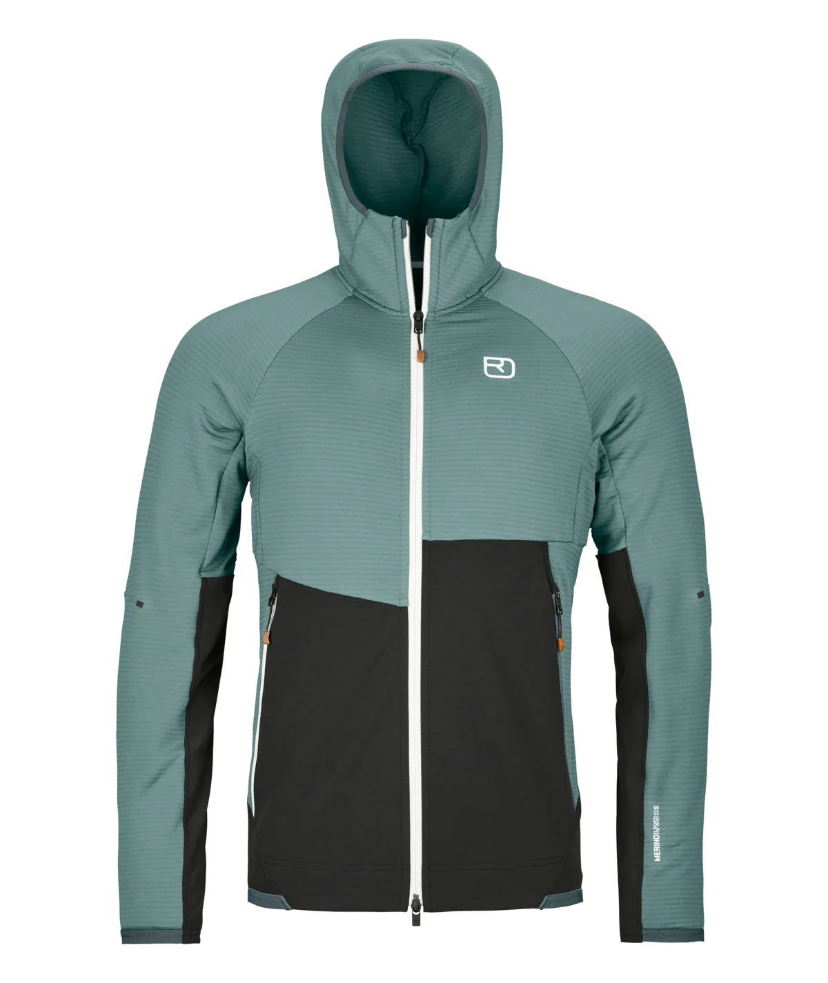 FLEECE RIB HOODY M