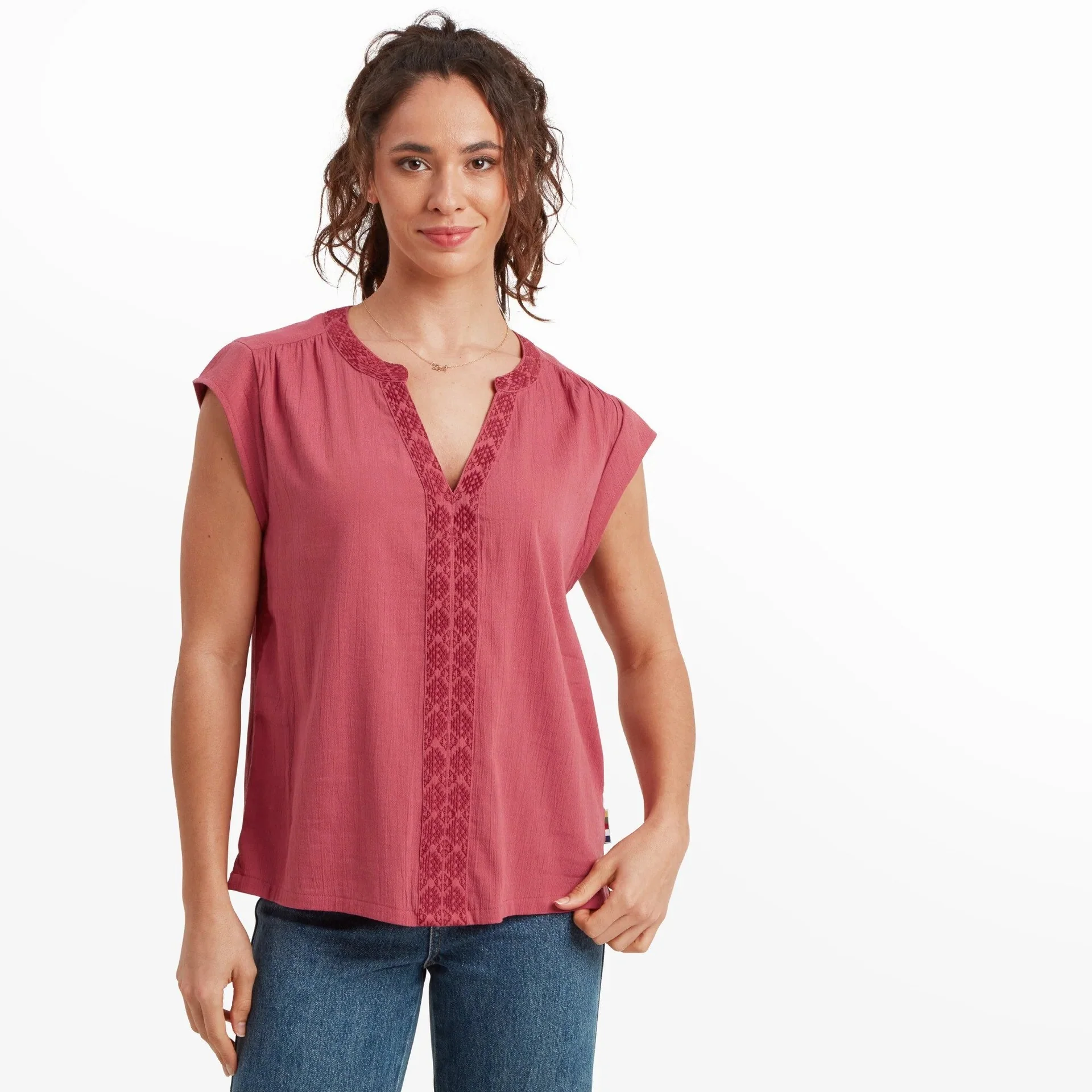 HARA CAP SLEEVE TOP - Image 6