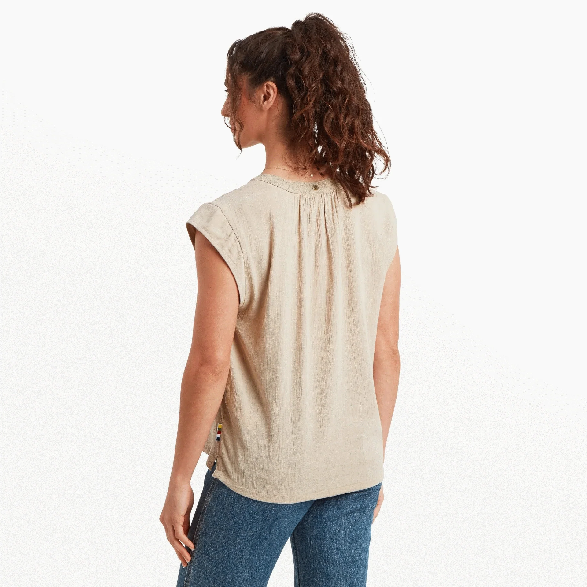 HARA CAP SLEEVE TOP - Image 8