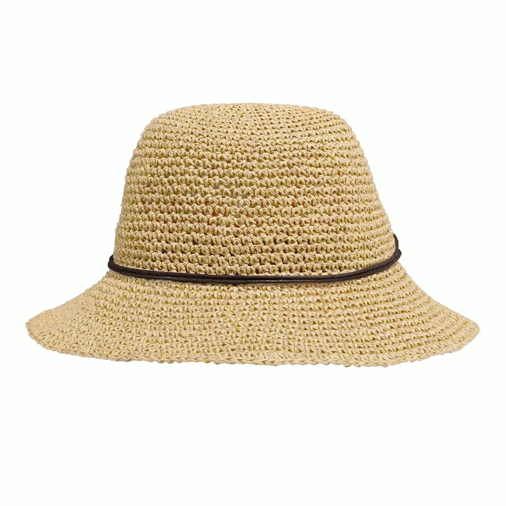 Lilen Bucket Straw Hat - Image 3