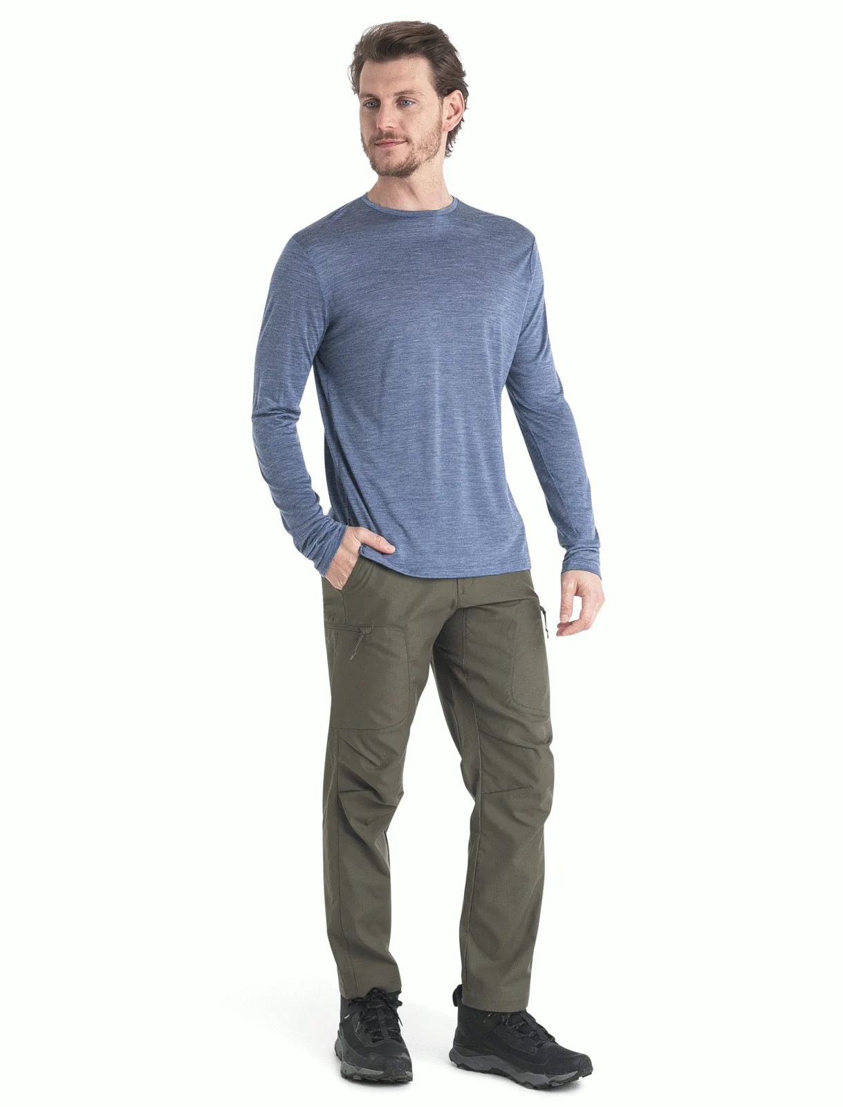 Men Merino Blend 125 Cool-Lite™ Sphere LS Tee - Image 8