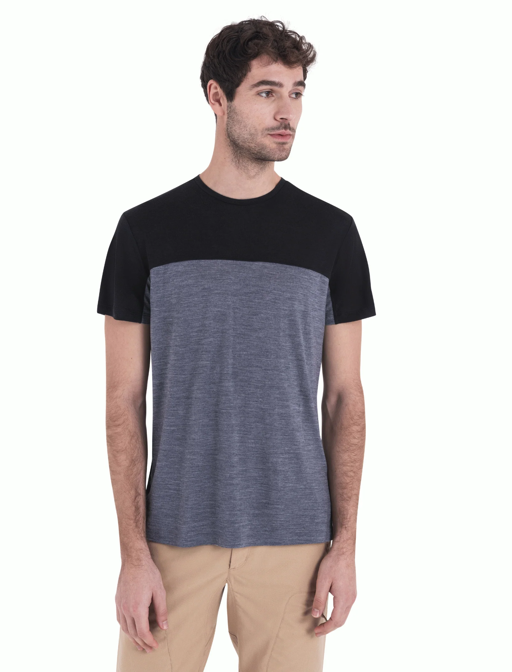 Men Merino Blend 125 Cool-Lite™ Sphere SS Tee Colour Block - Image 11