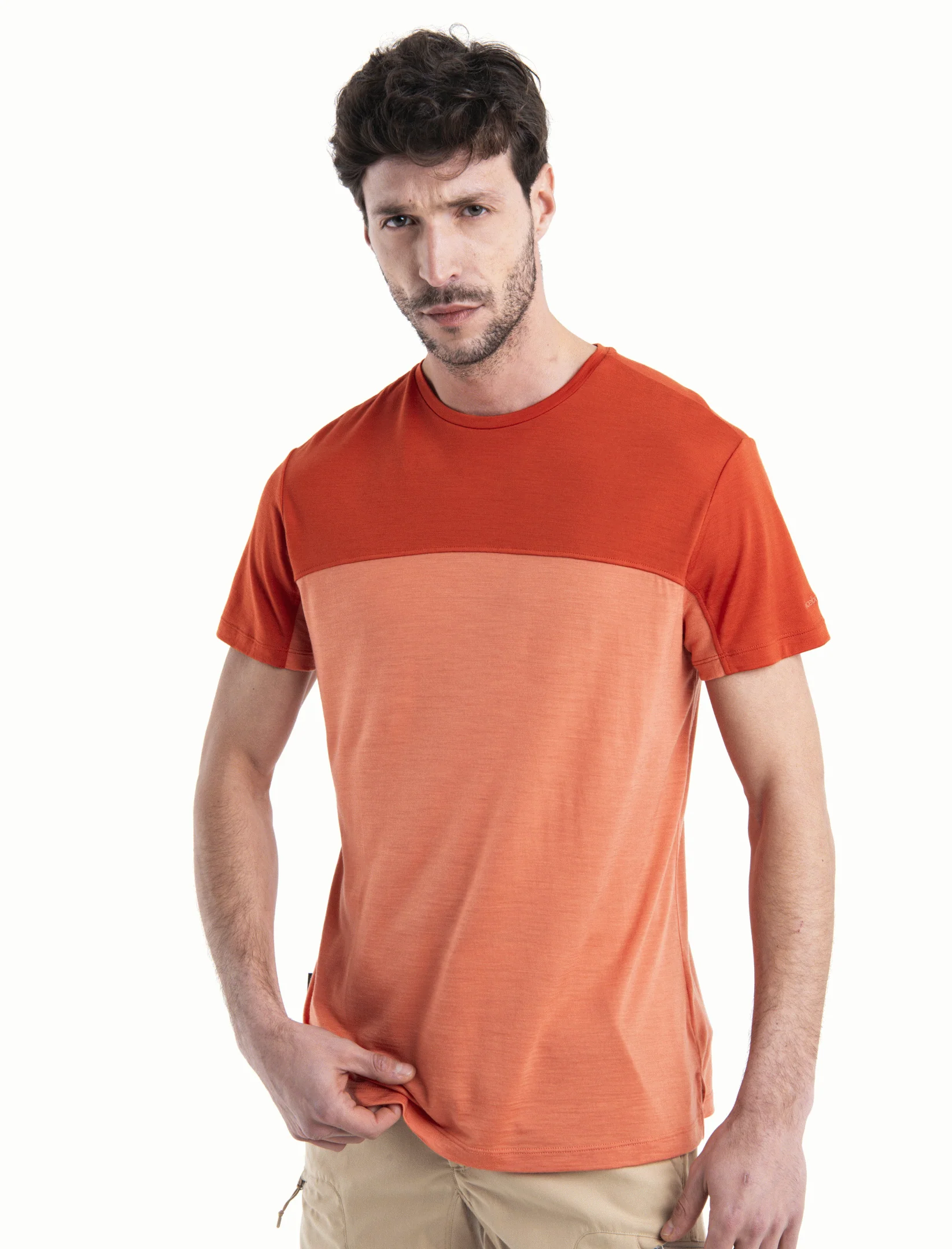 Men Merino Blend 125 Cool-Lite™ Sphere SS Tee Colour Block - Image 12