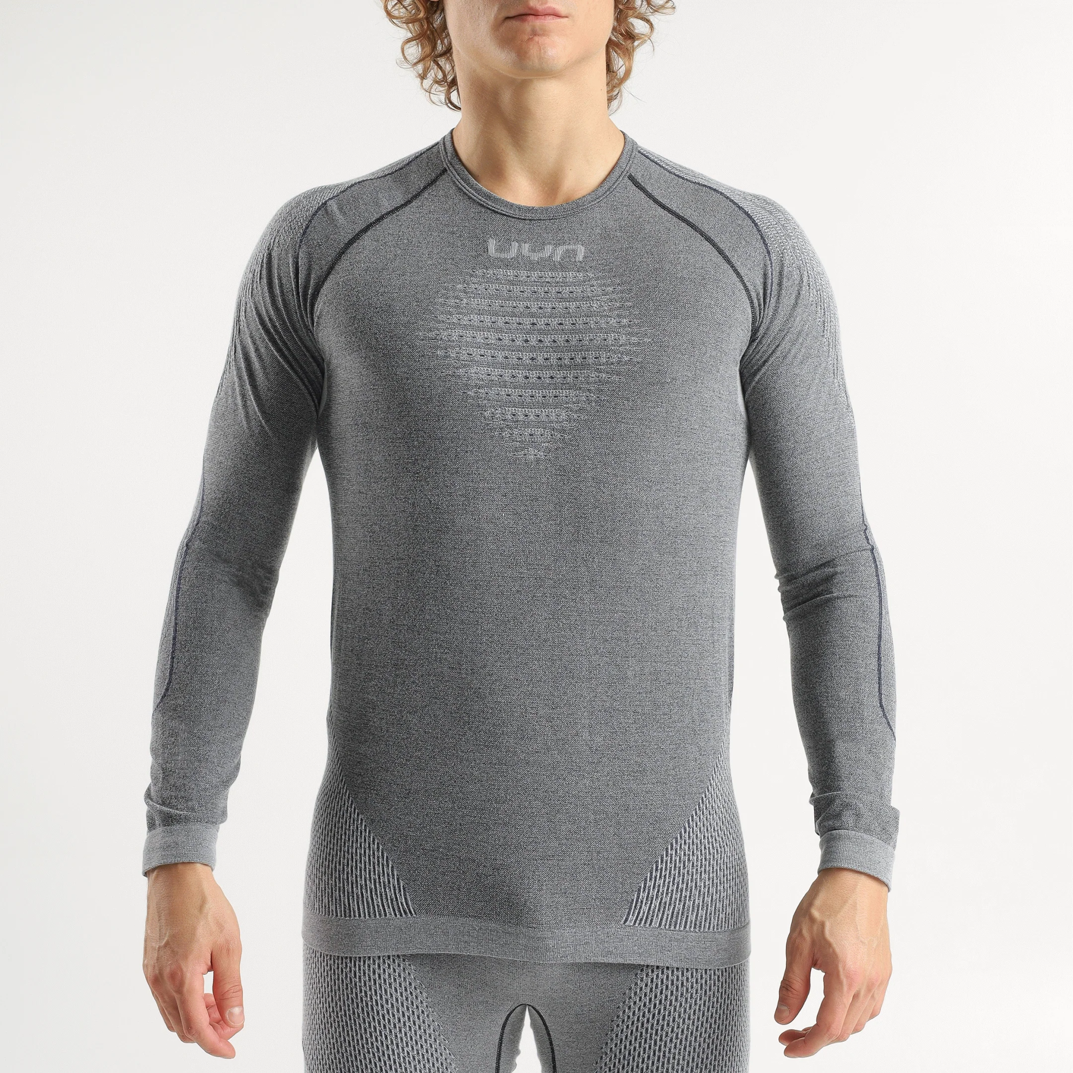 MAN EVOLUTYON BIOTECH MELANGE UW SHIRT LONG_SL
