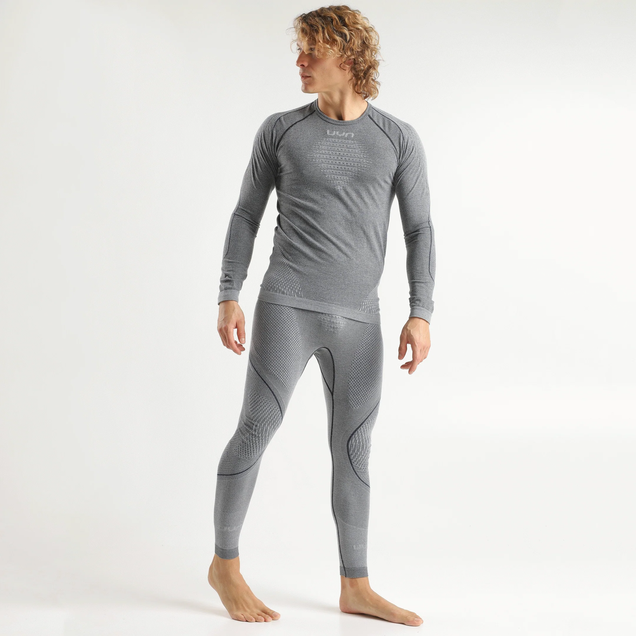 MAN EVOLUTYON BIOTECH MELANGE UW SHIRT LONG_SL - Image 2