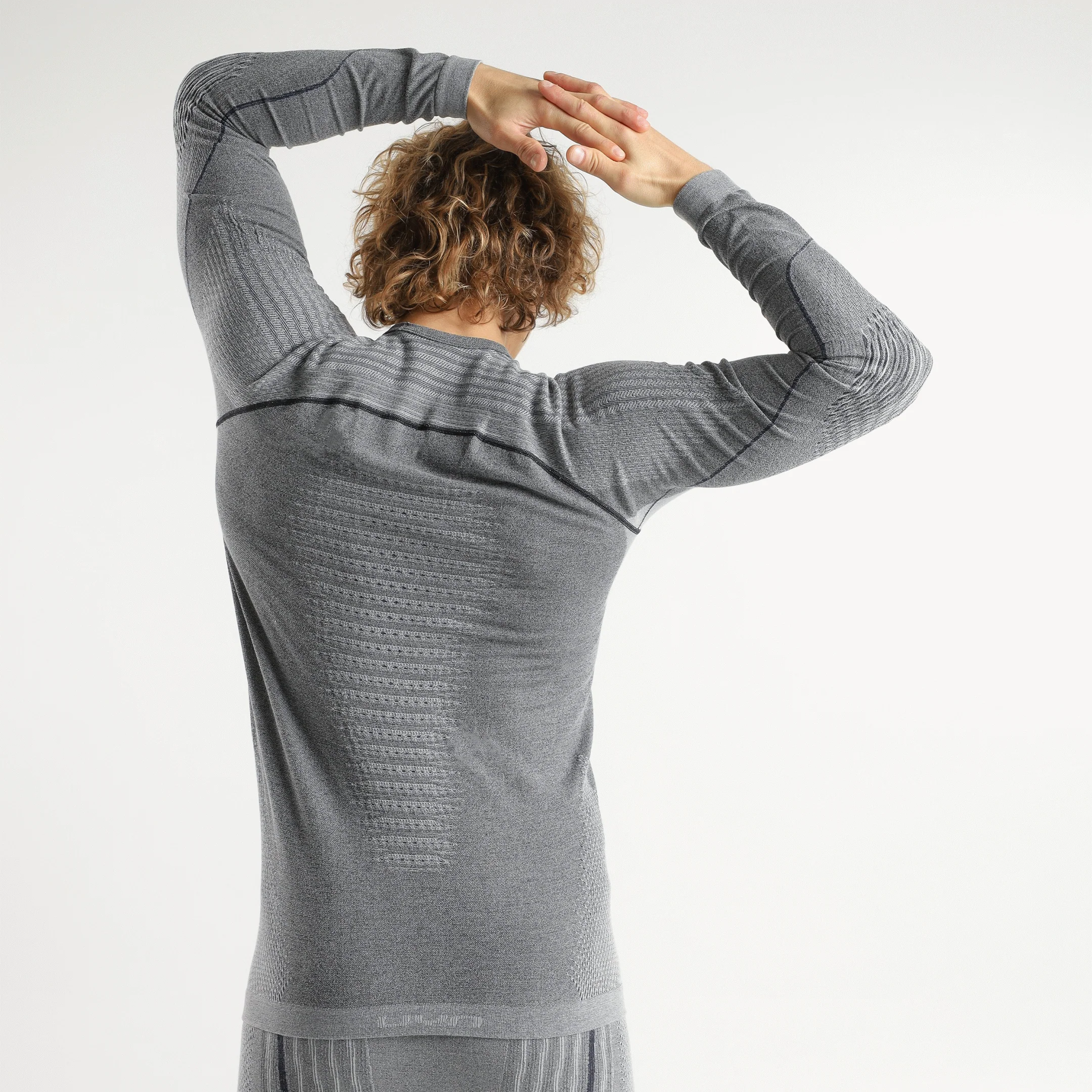 MAN EVOLUTYON BIOTECH MELANGE UW SHIRT LONG_SL - Image 4