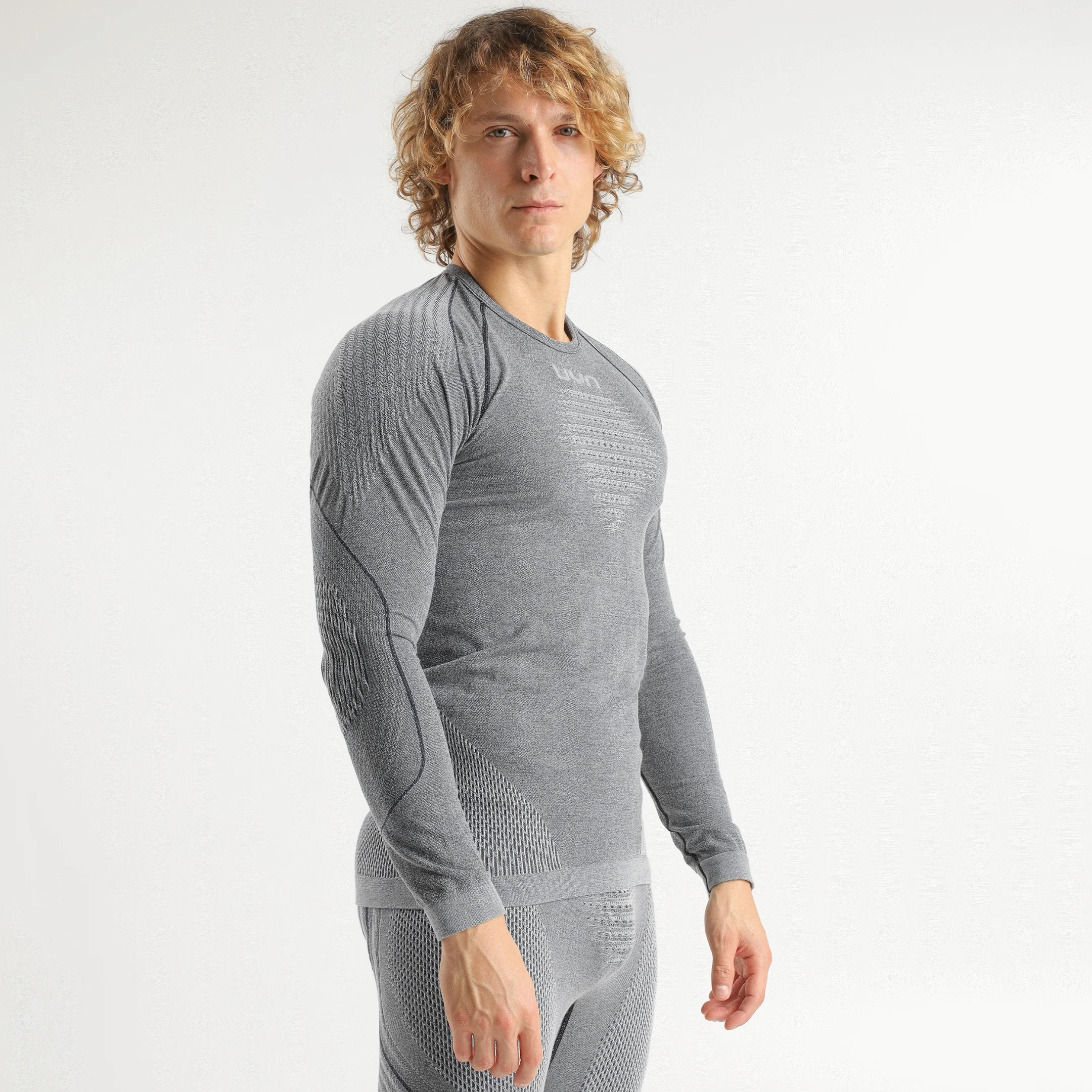 MAN EVOLUTYON BIOTECH MELANGE UW SHIRT LONG_SL - Image 5