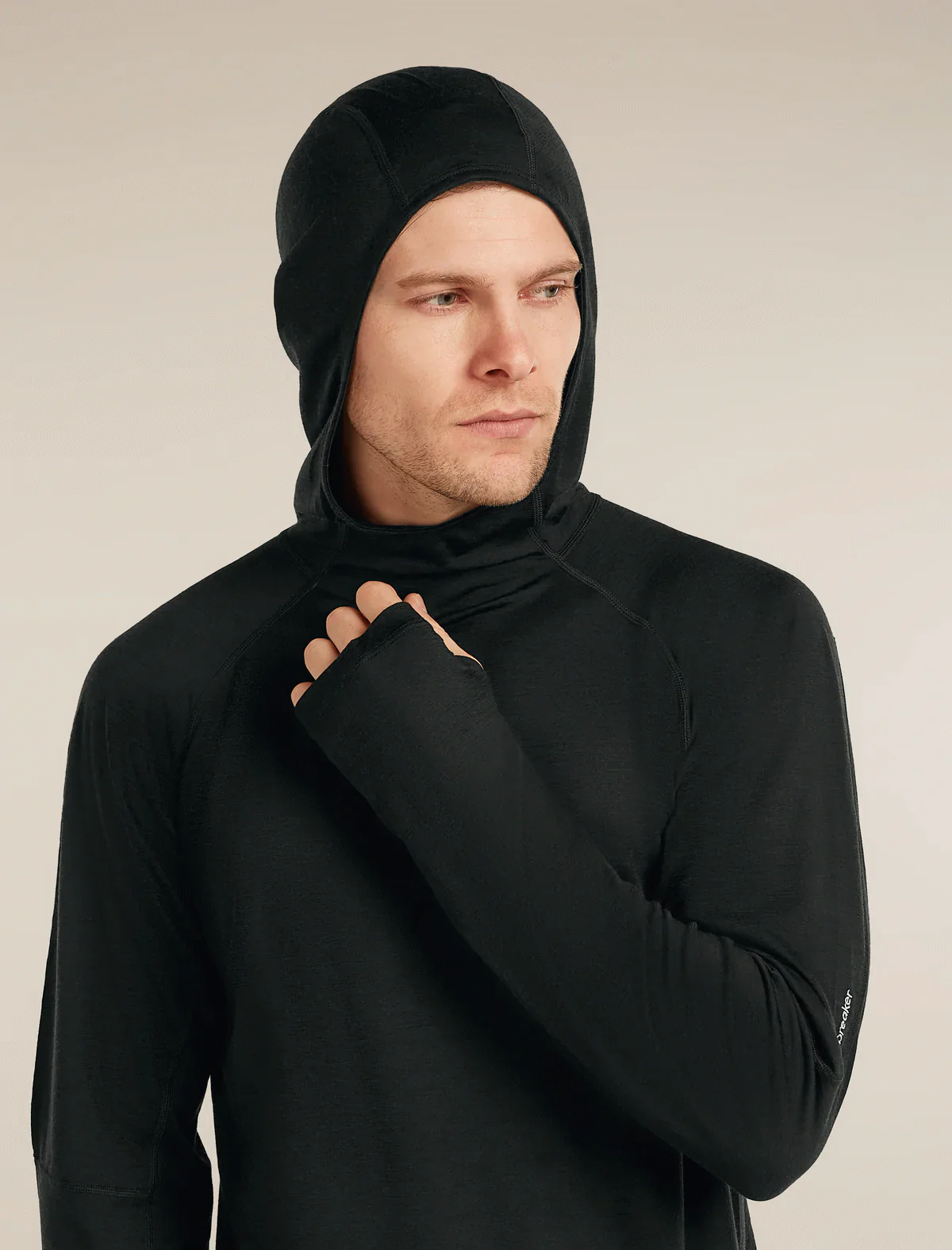 Men 150 MerinoFine™ Ace LS Hoodie UPF - Image 2