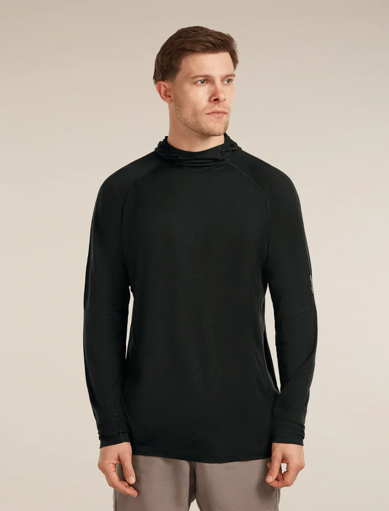 Men 150 MerinoFine™ Ace LS Hoodie UPF - Image 4