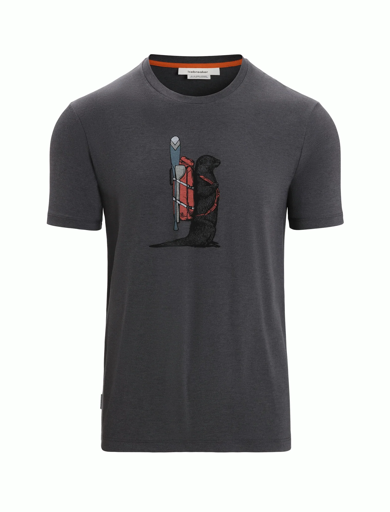 Men Central Classic SS Tee Otter Paddle - Image 7