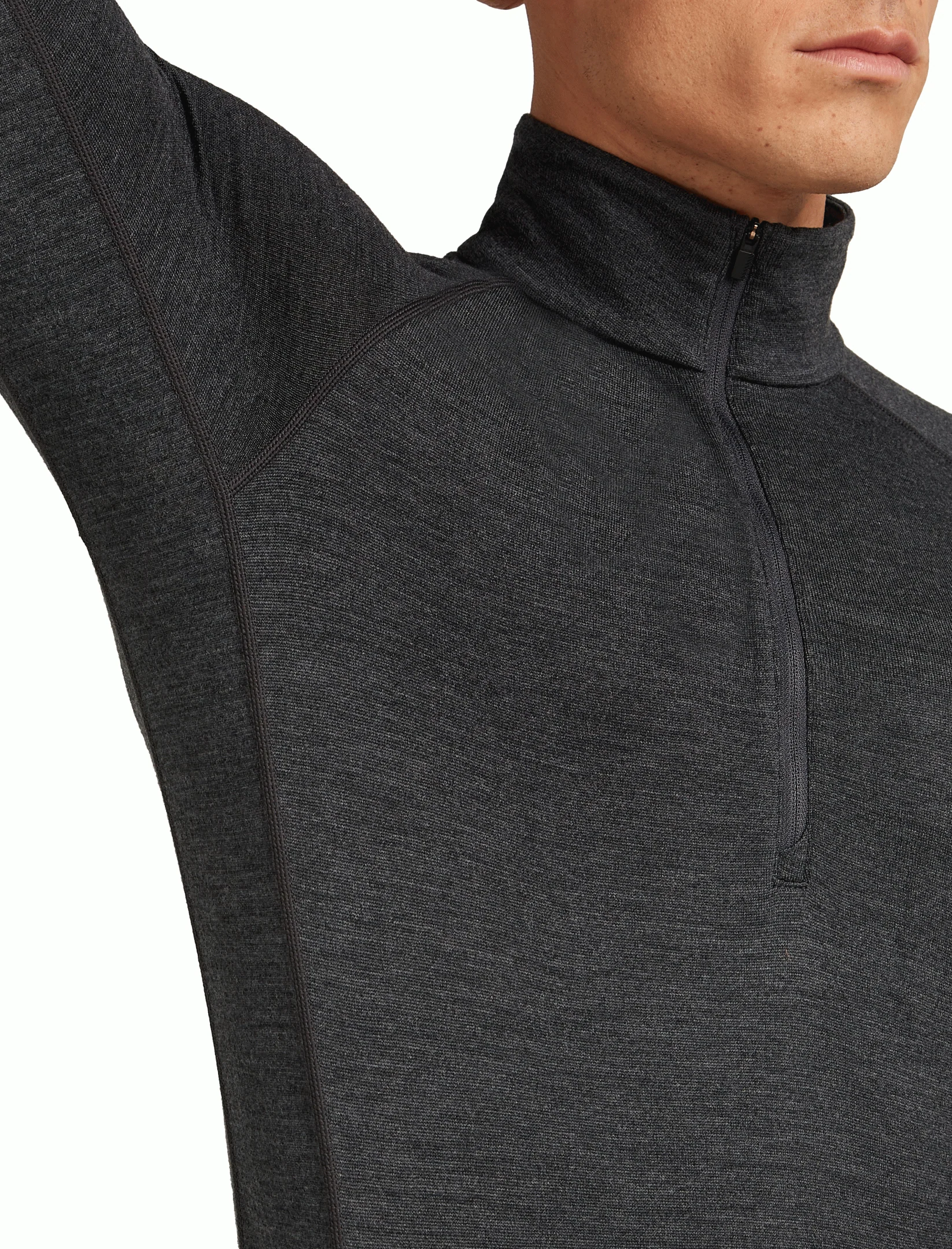 Men Mer 260 ZoneKnit LS Half Zip - Image 4