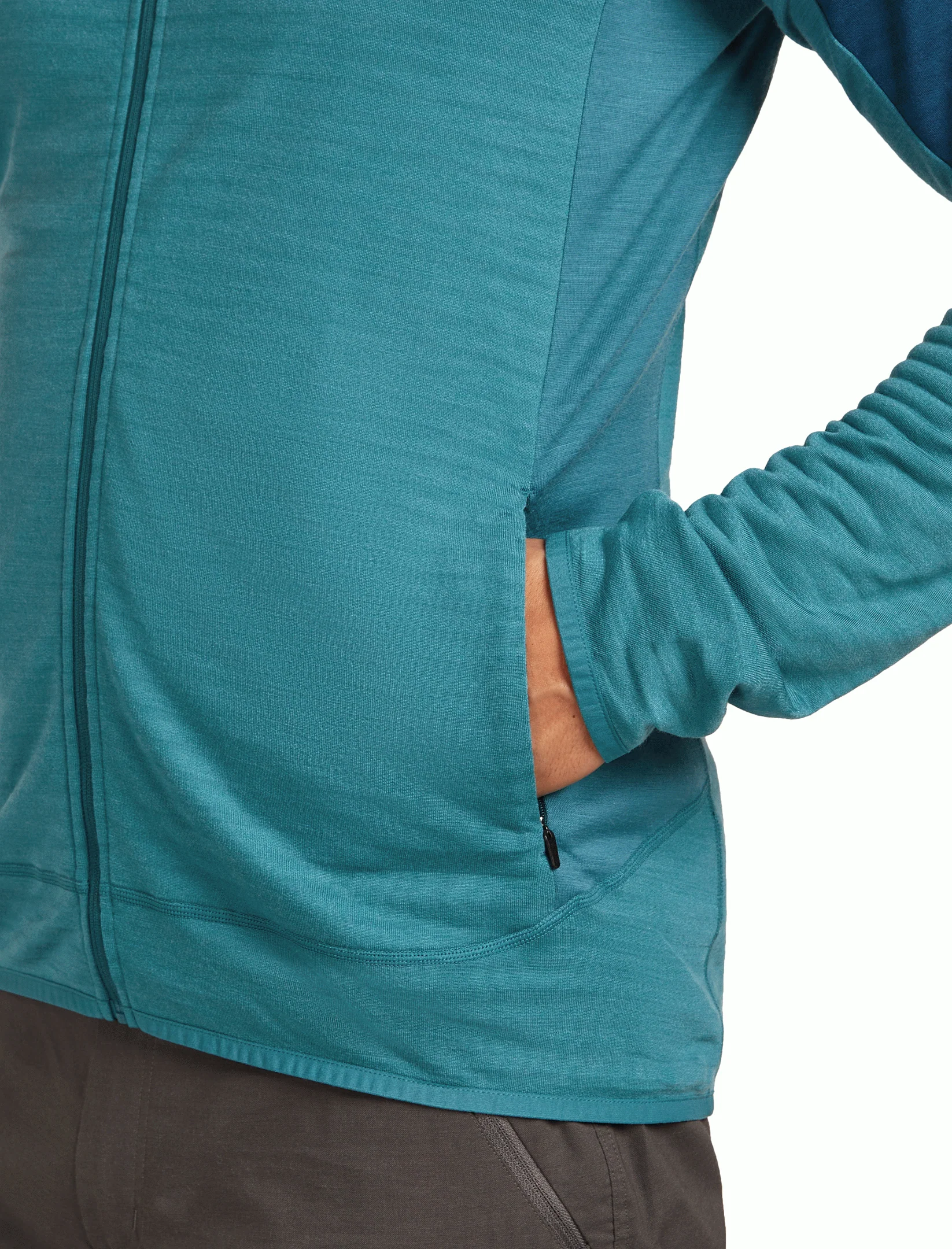 Men Merino Blend 300 RealFleece™ Descender LS Zip - Image 5