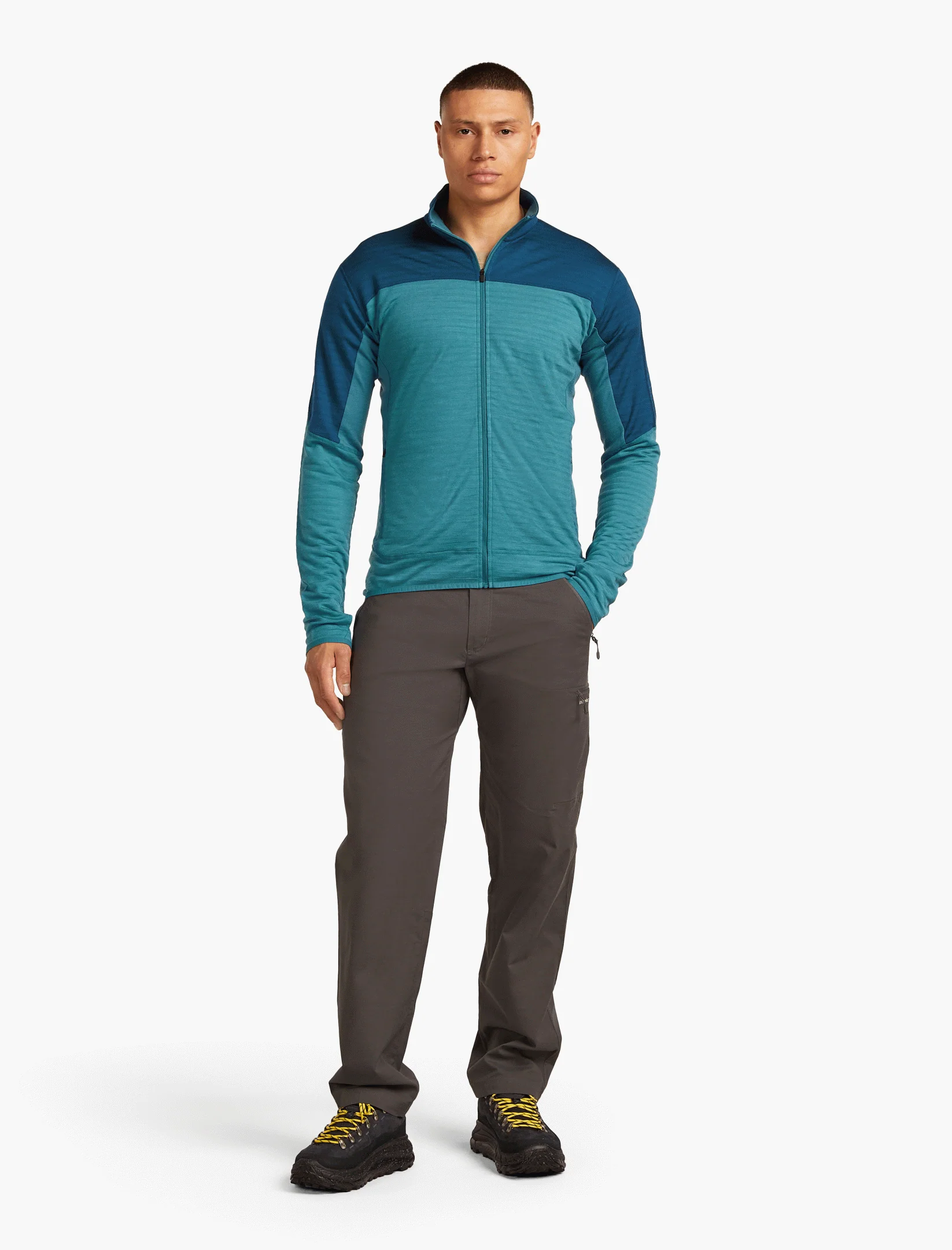 Men Merino Blend 300 RealFleece™ Descender LS Zip - Image 9