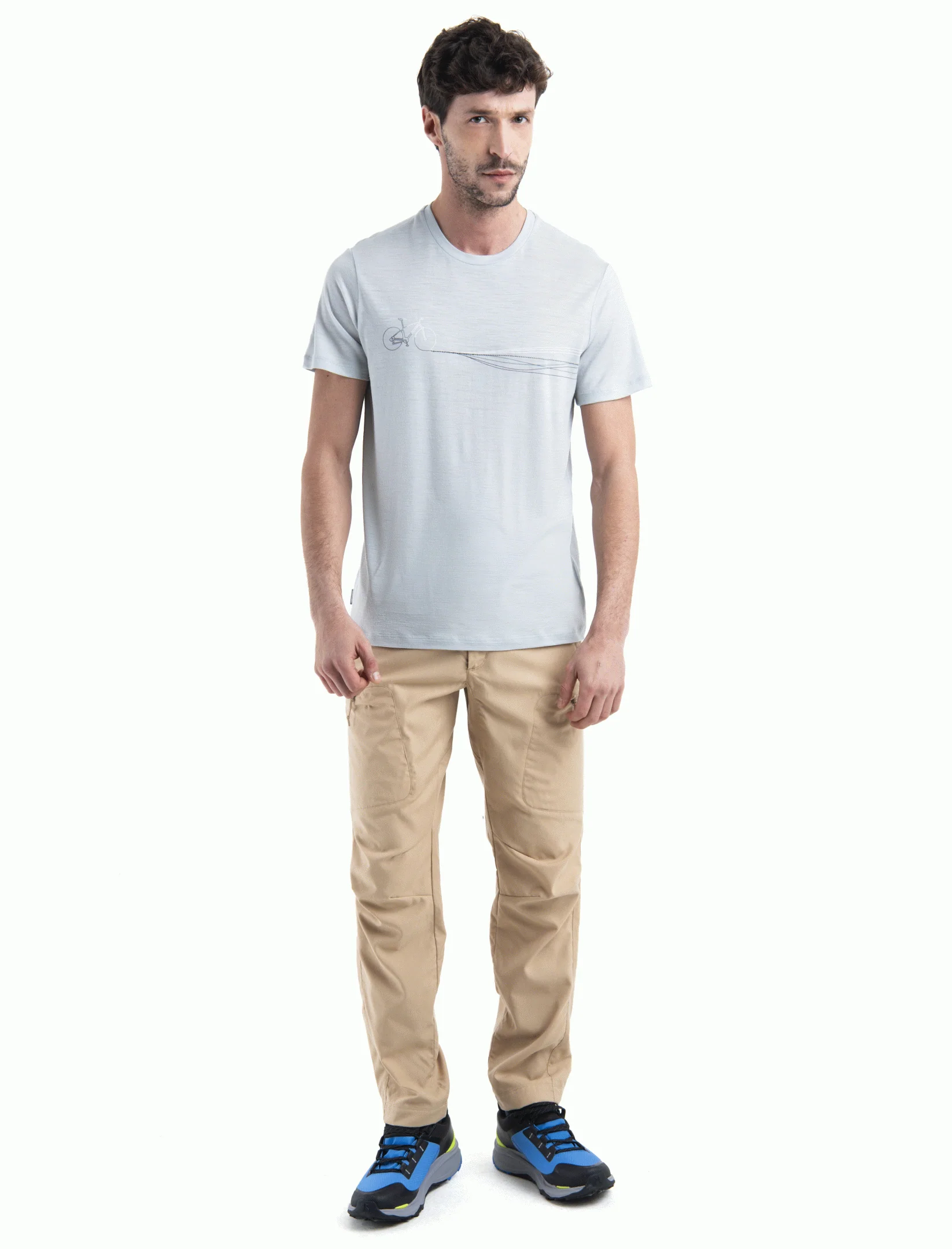 Men Merino 150 Tech Lite III SS Tee Cadence Paths - Image 4