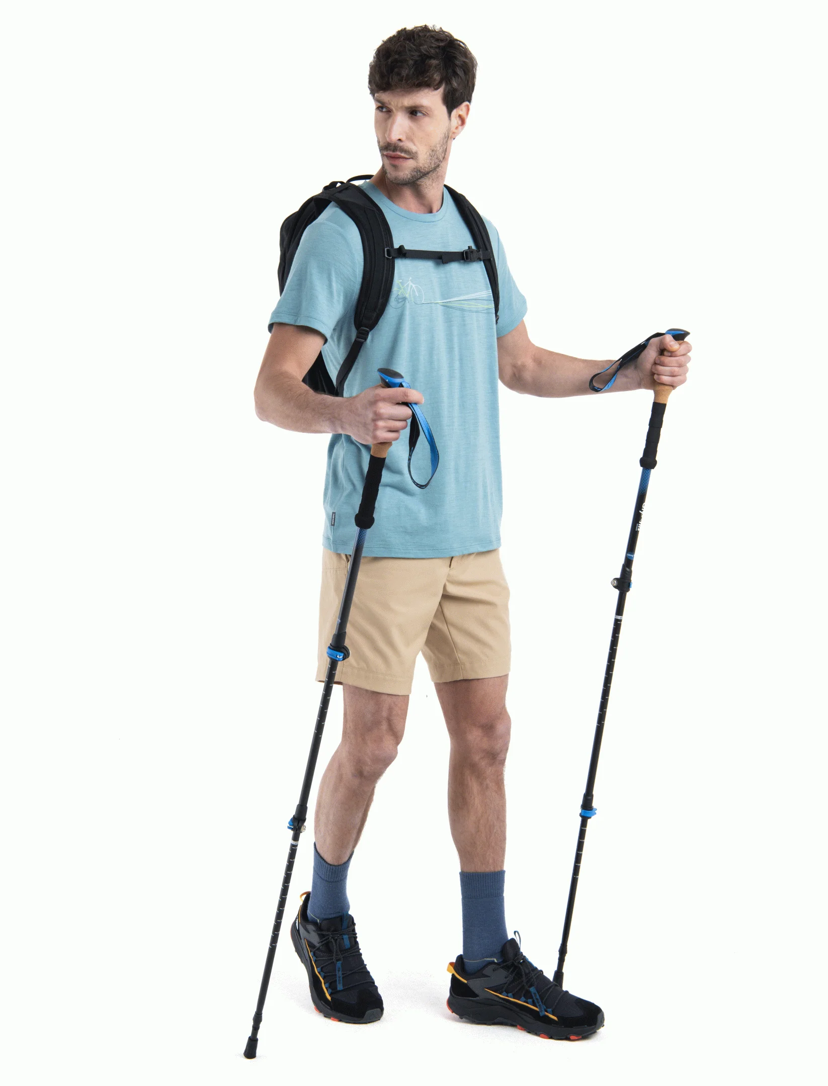 Men Merino 150 Tech Lite III SS Tee Cadence Paths - Image 5