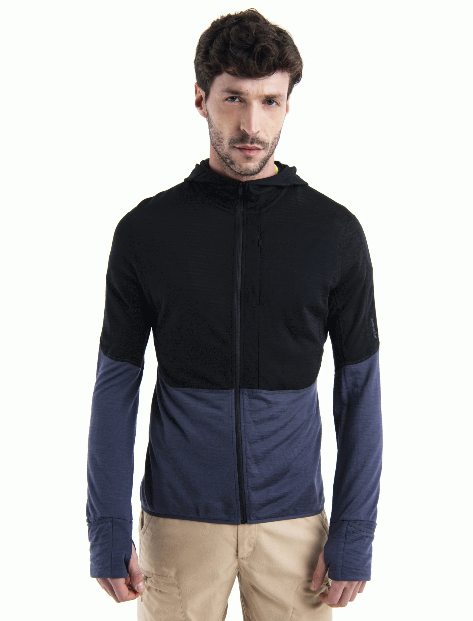 Men Merino 200 Realfleece™ Descender LS Zip Hoodie - Image 6