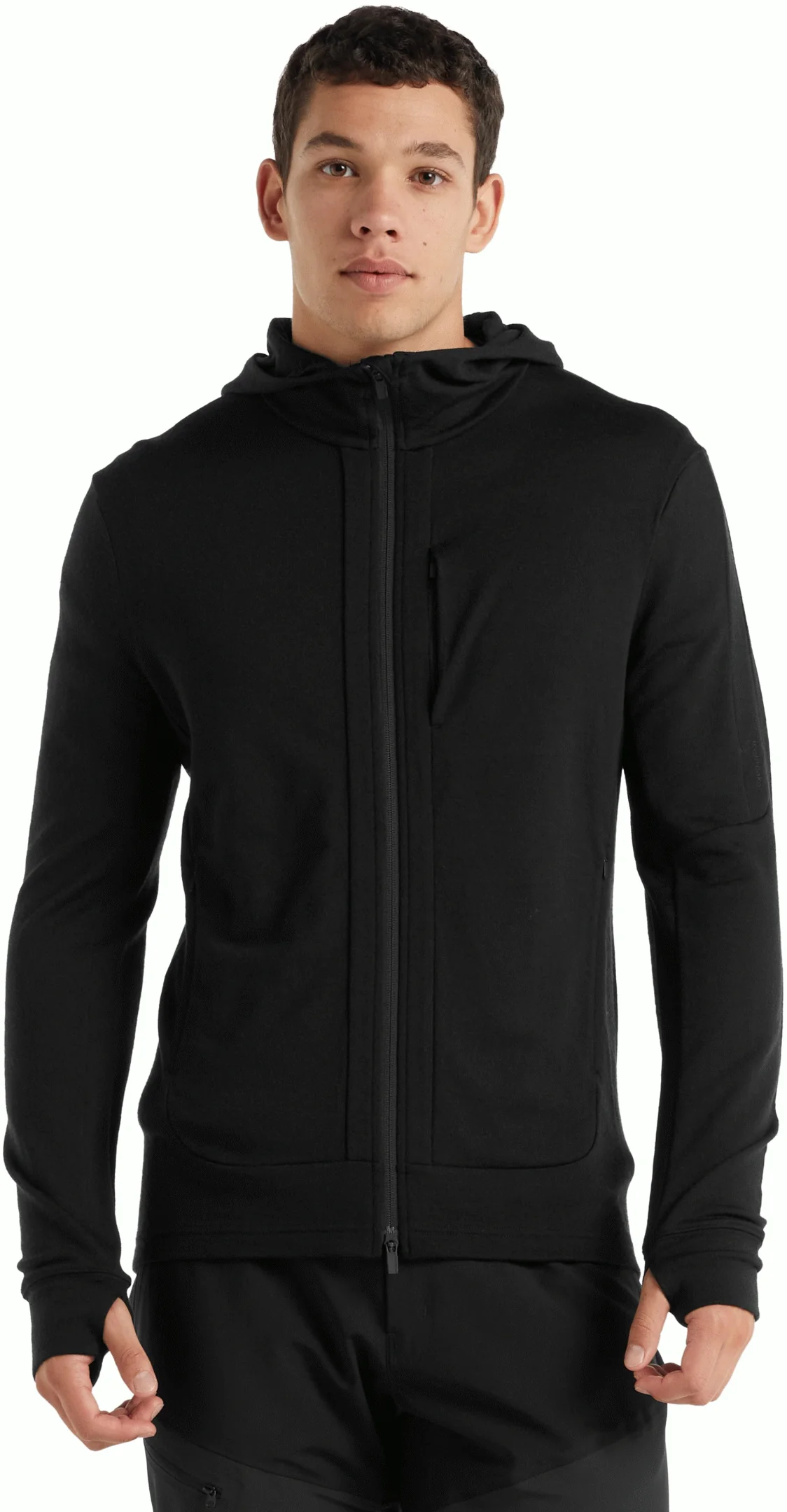 Men Quantum III LS Zip Hoodie - Image 2