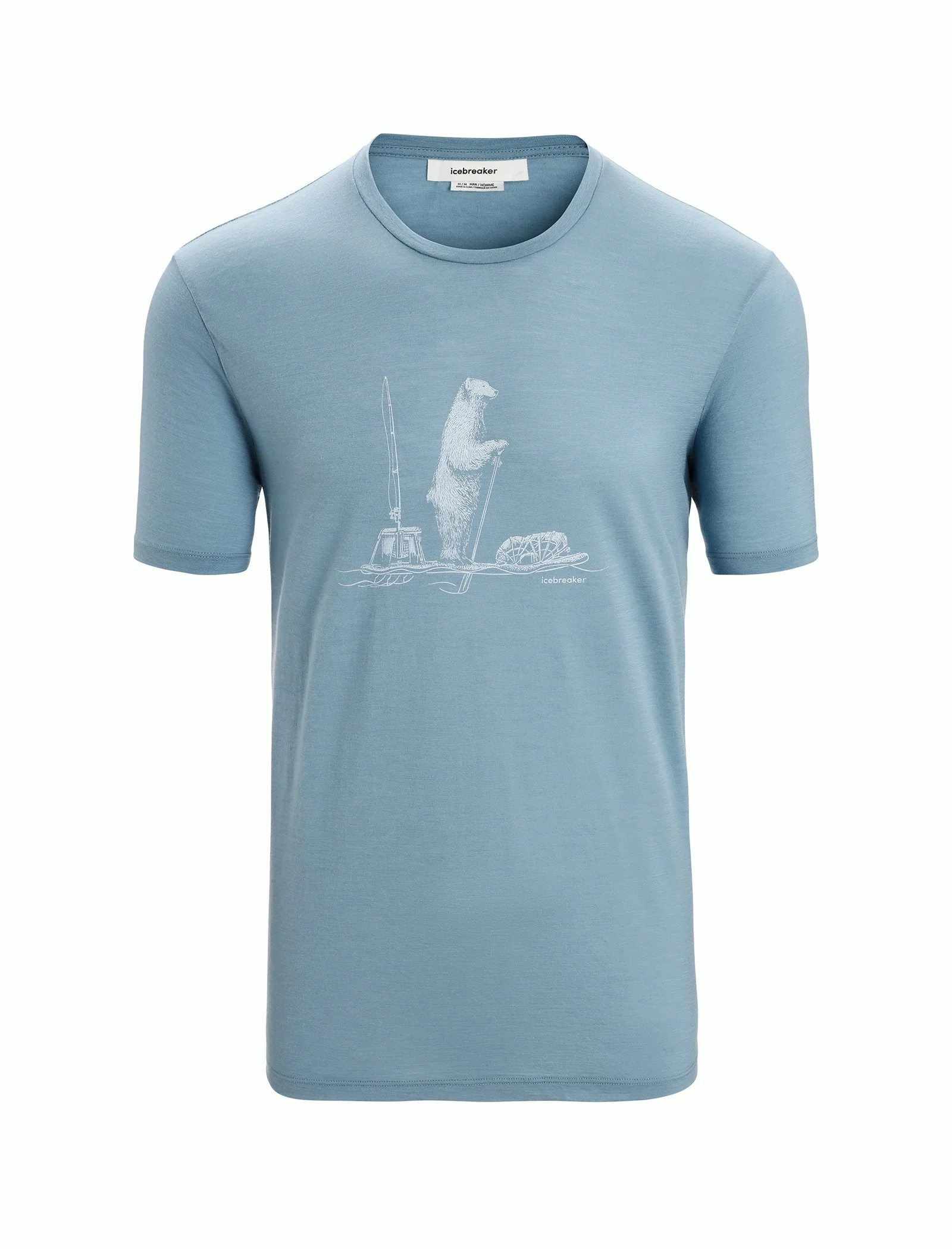 Men Tech Lite II SS Tee Polar Paddle