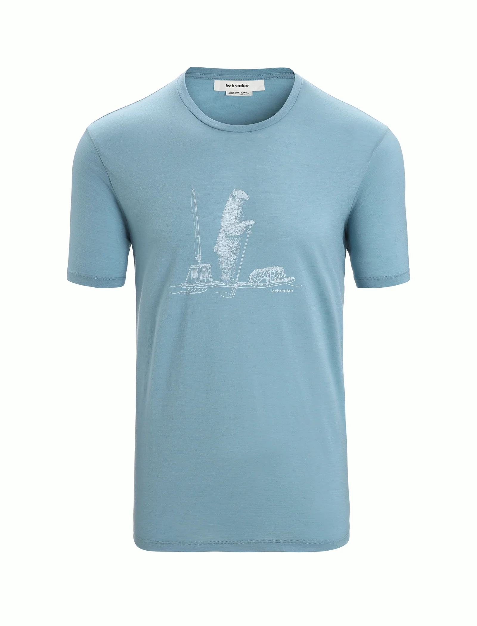 Men Tech Lite II SS Tee Polar Paddle - Image 3