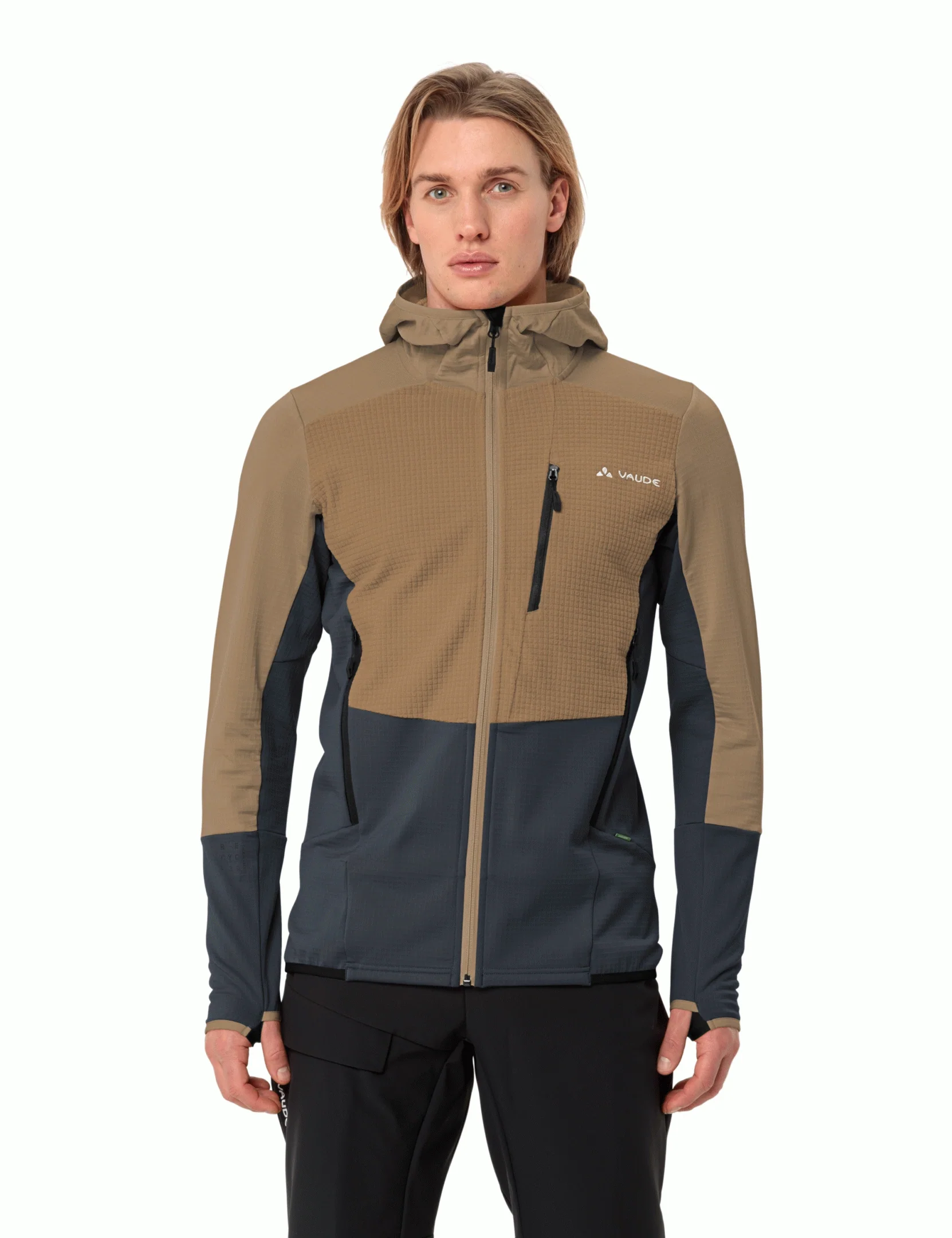 Men's Monviso Hooded Grid Fleece Jacket - Image 16