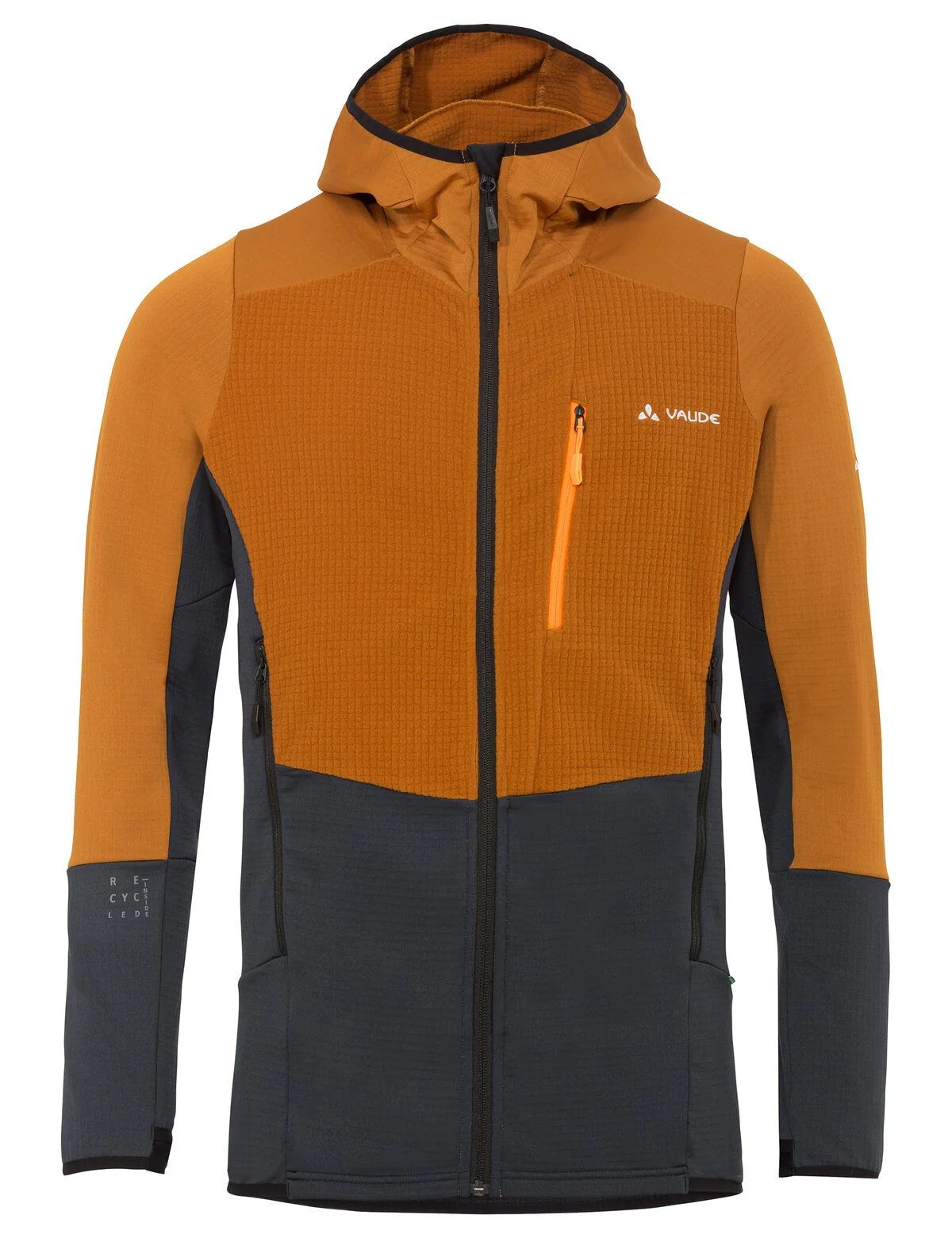 Men's Monviso Hooded Grid Fleece Jacket - Image 2