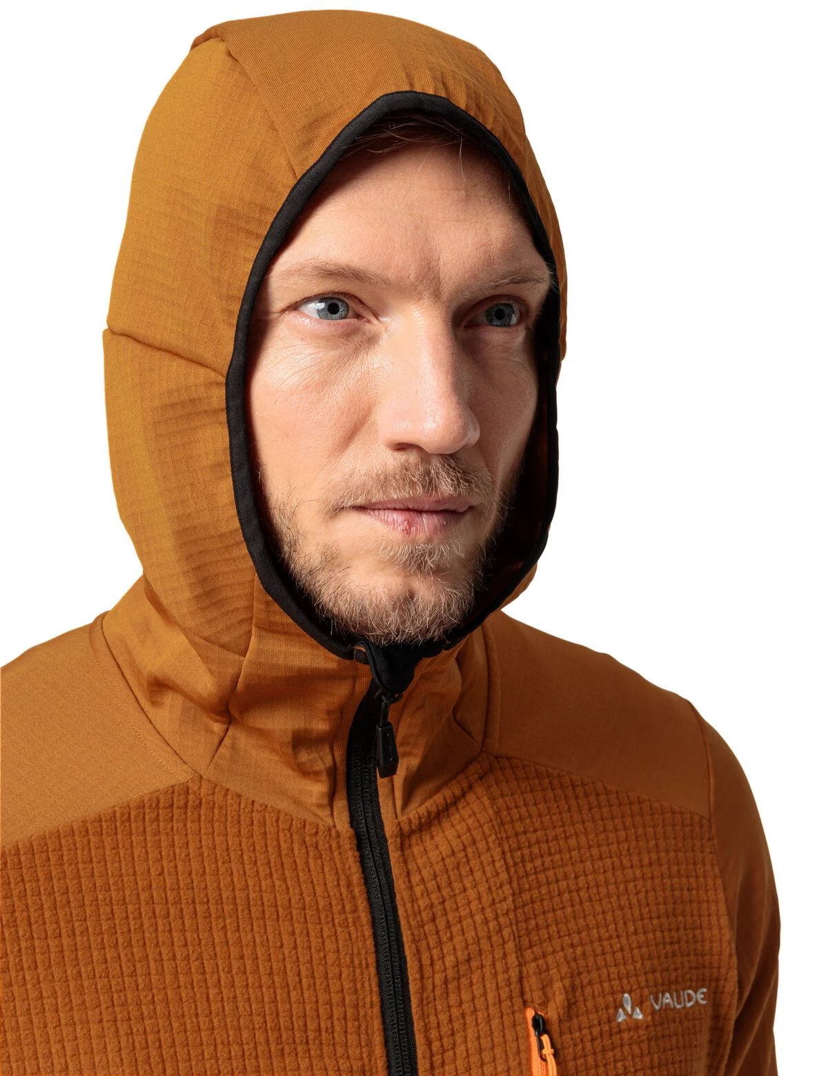 Men's Monviso Hooded Grid Fleece Jacket - Image 5