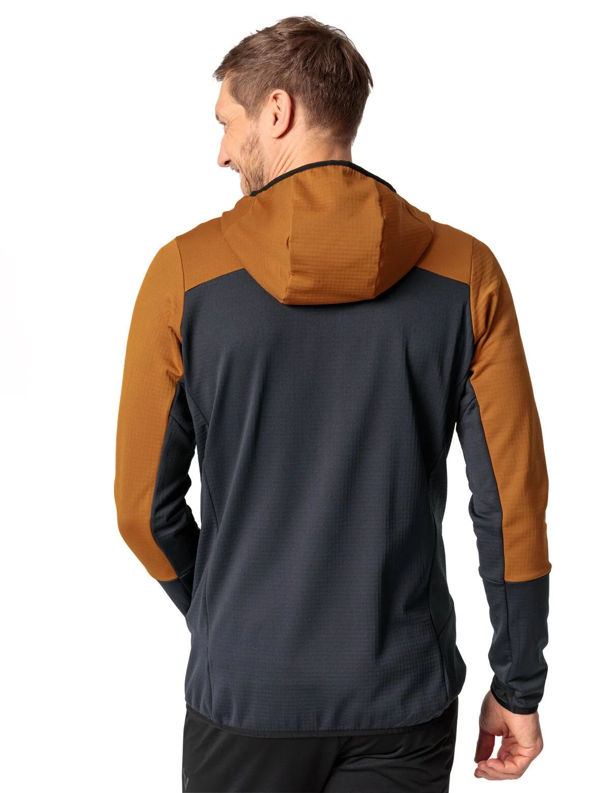 Men's Monviso Hooded Grid Fleece Jacket - Image 7