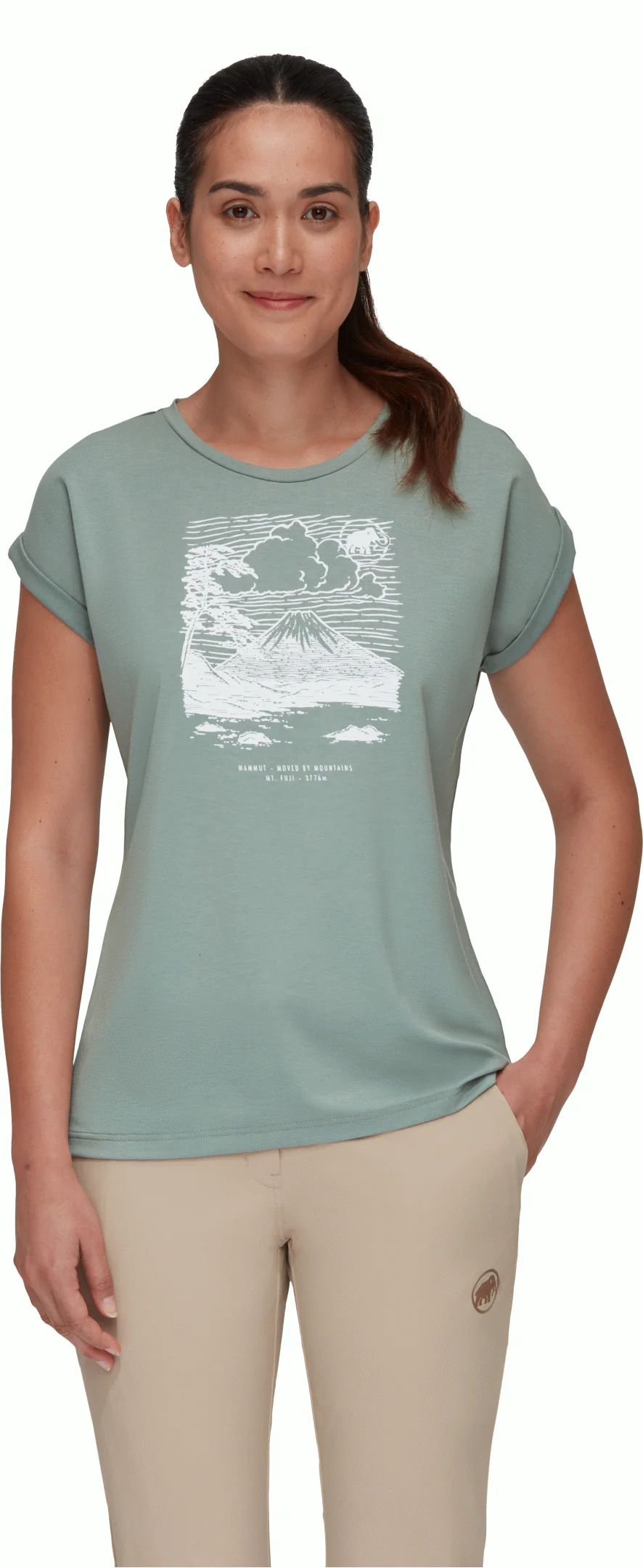 Mountain T-Shirt Women Fujiyama - Image 3