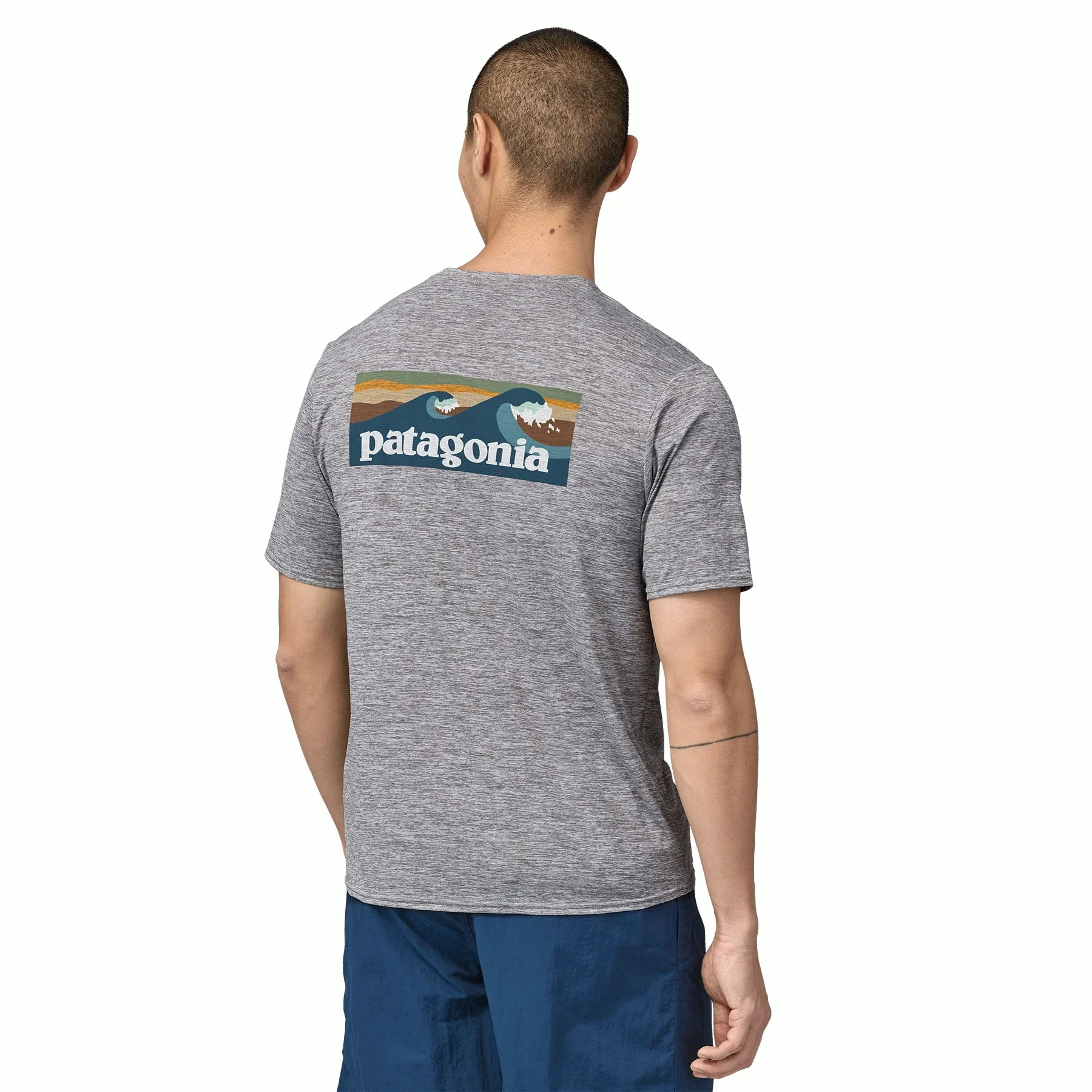 M's Cap Cool Daily Graphic Shirt - Waters - Image 15