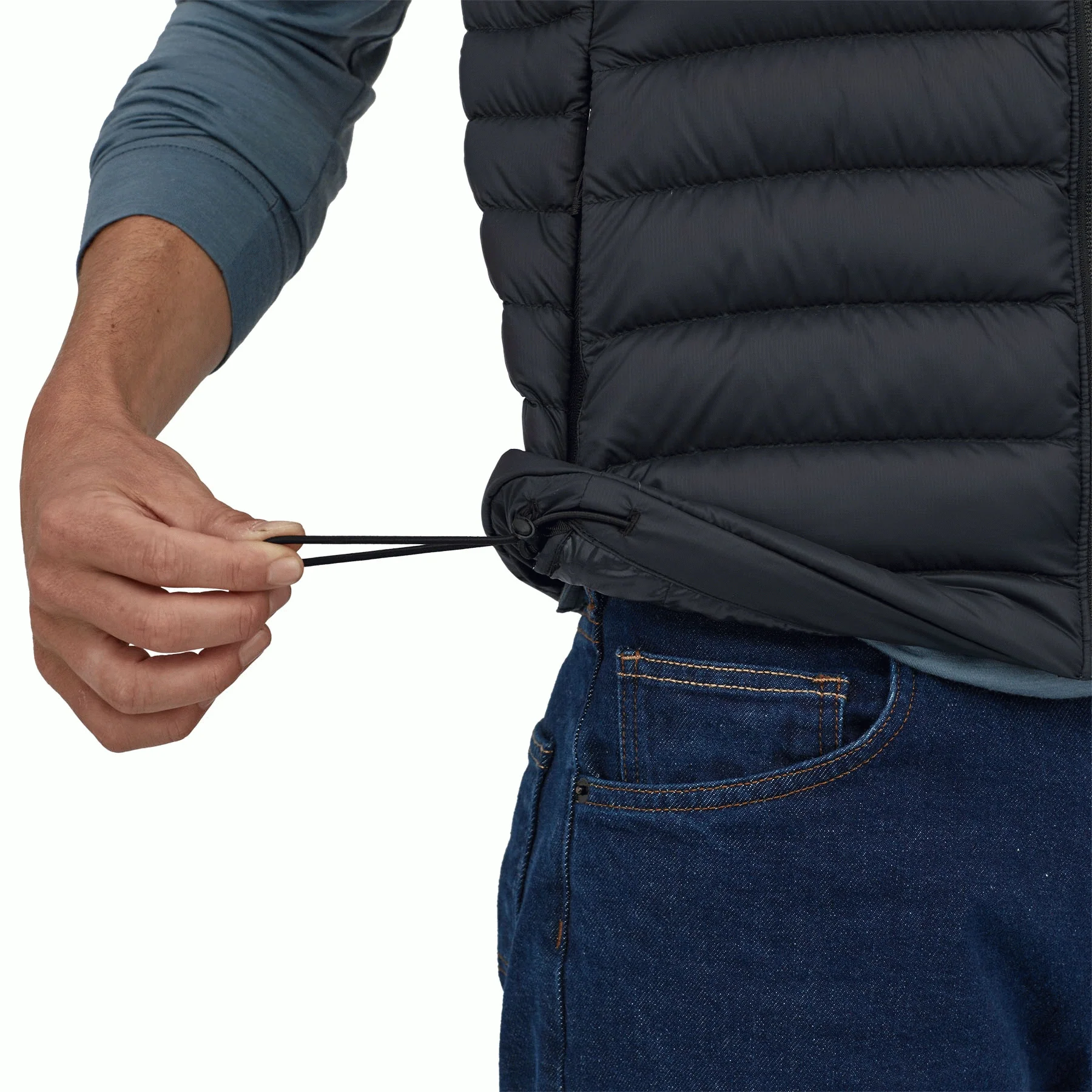 M's Down Sweater Vest - Image 7