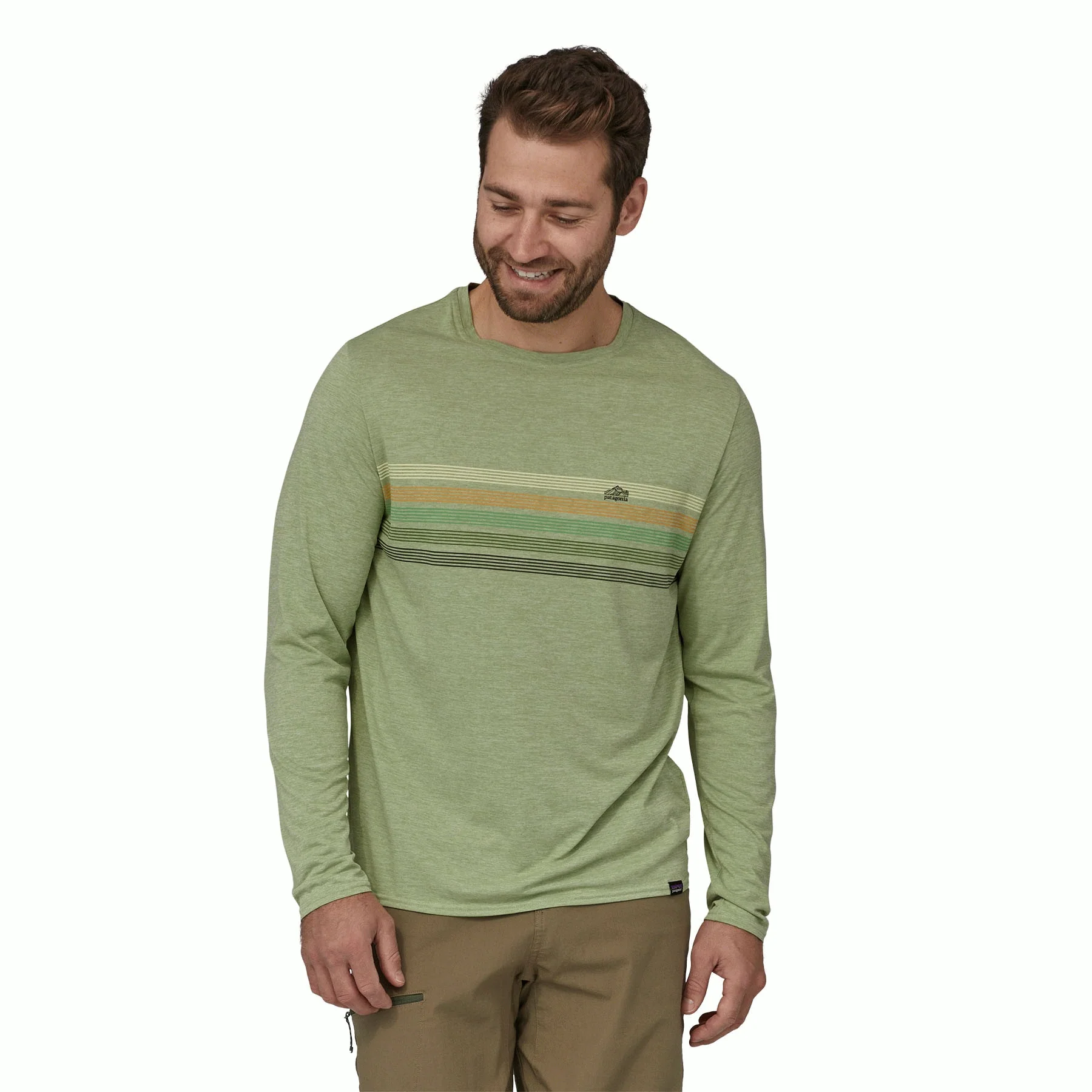 M's L/S Cap Cool Daily Graphic Shirt - Image 10