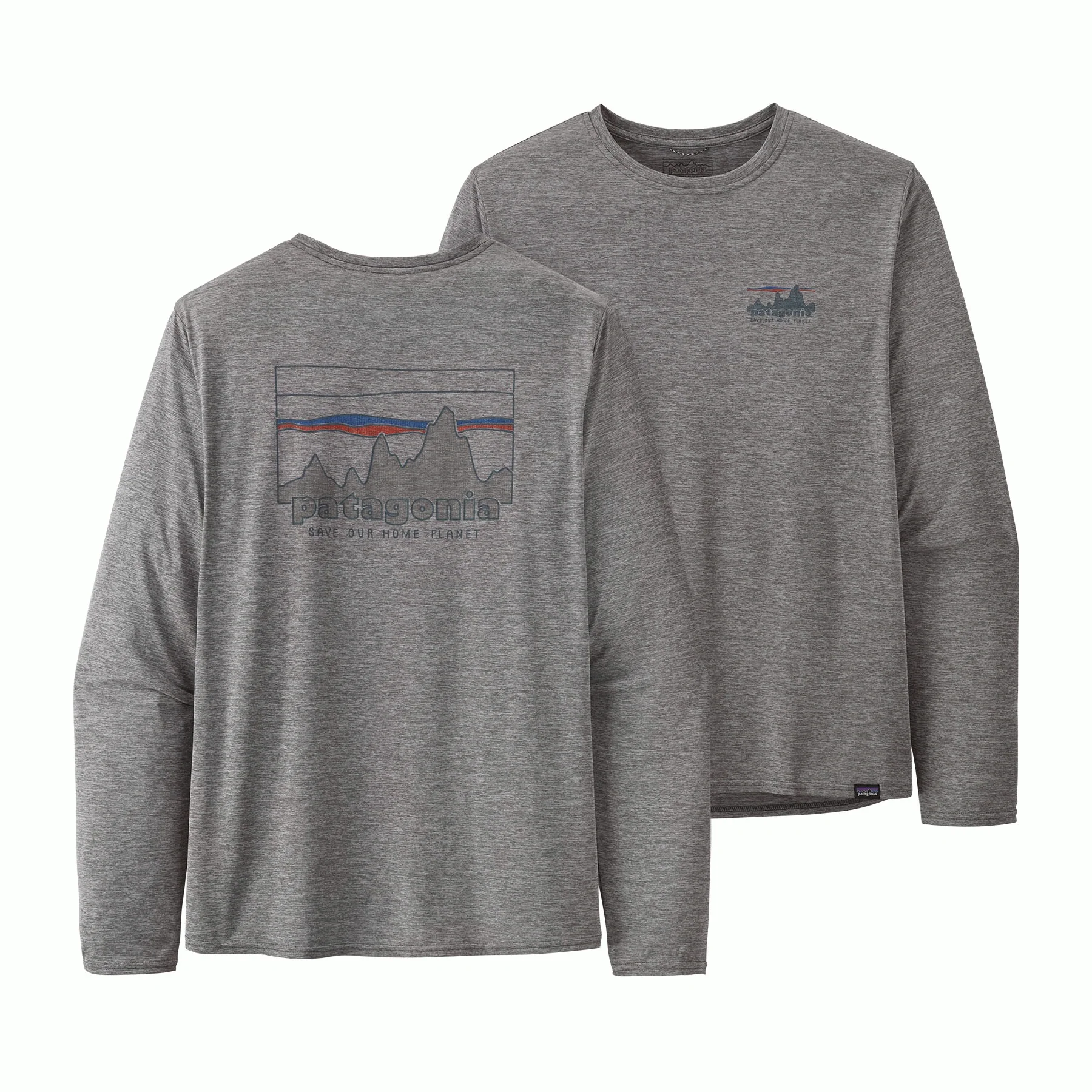 M's L/S Cap Cool Daily Graphic Shirt - Image 3