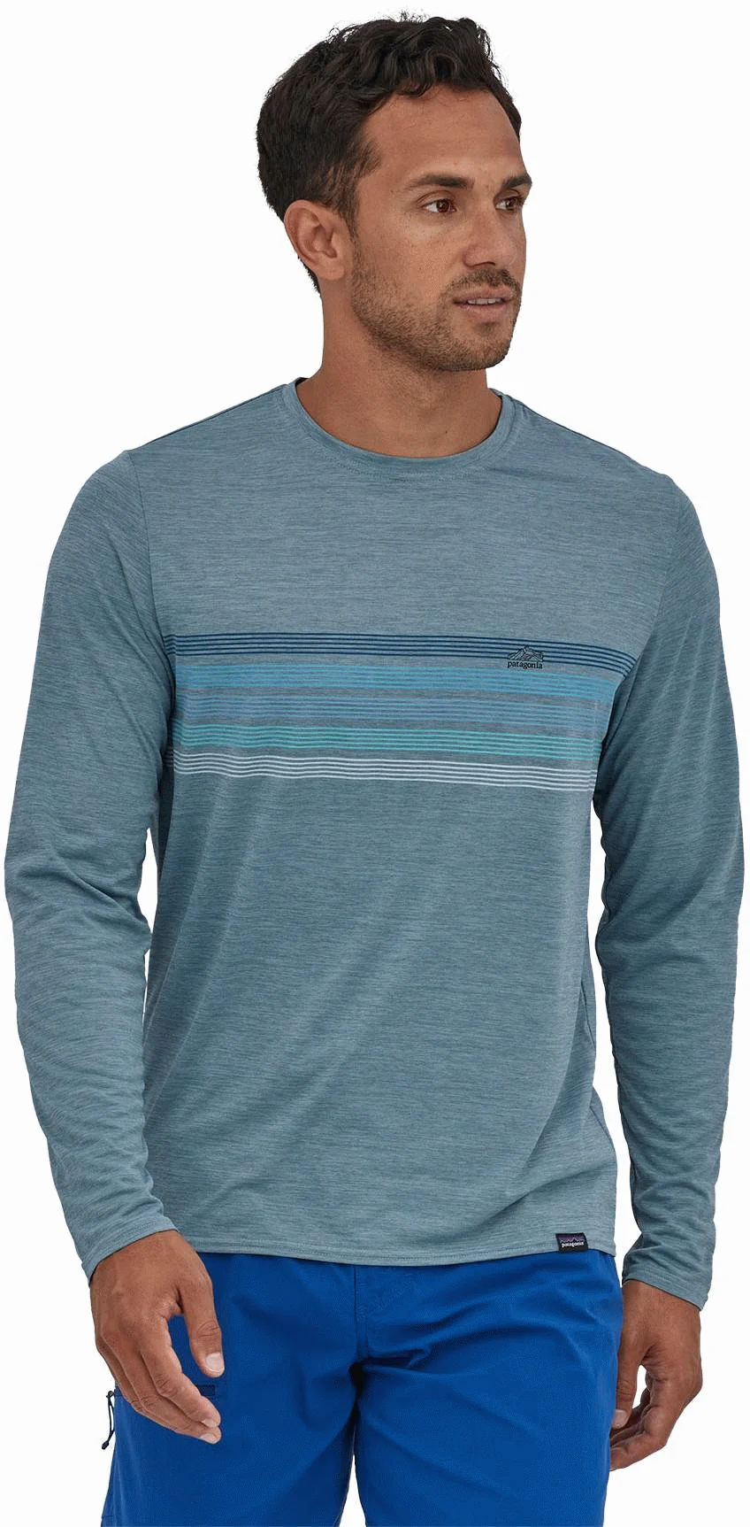 M's L/S Cap Cool Daily Graphic Shirt - Image 5