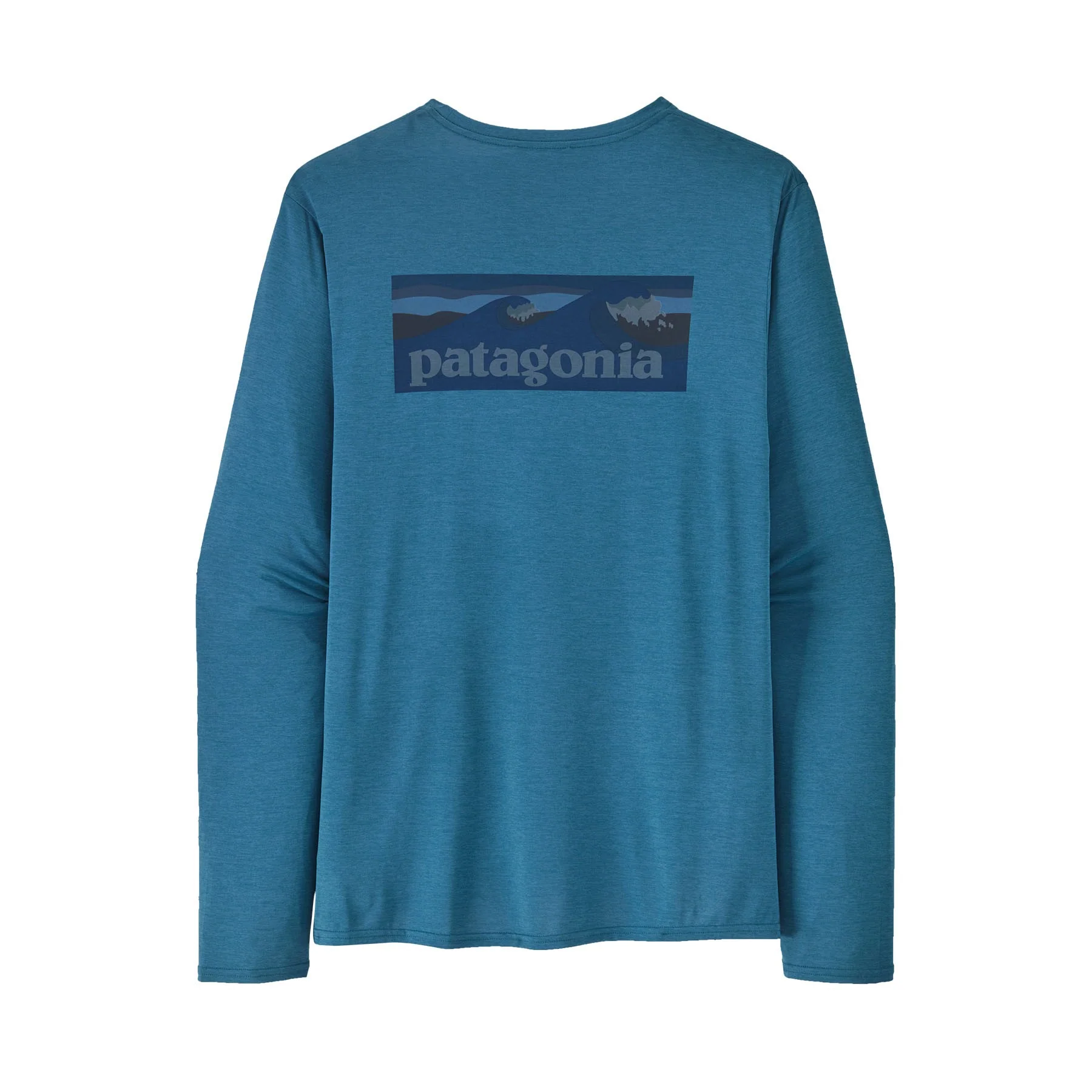 M's L/S Cap Cool Daily Graphic Shirt - Waters - Image 4