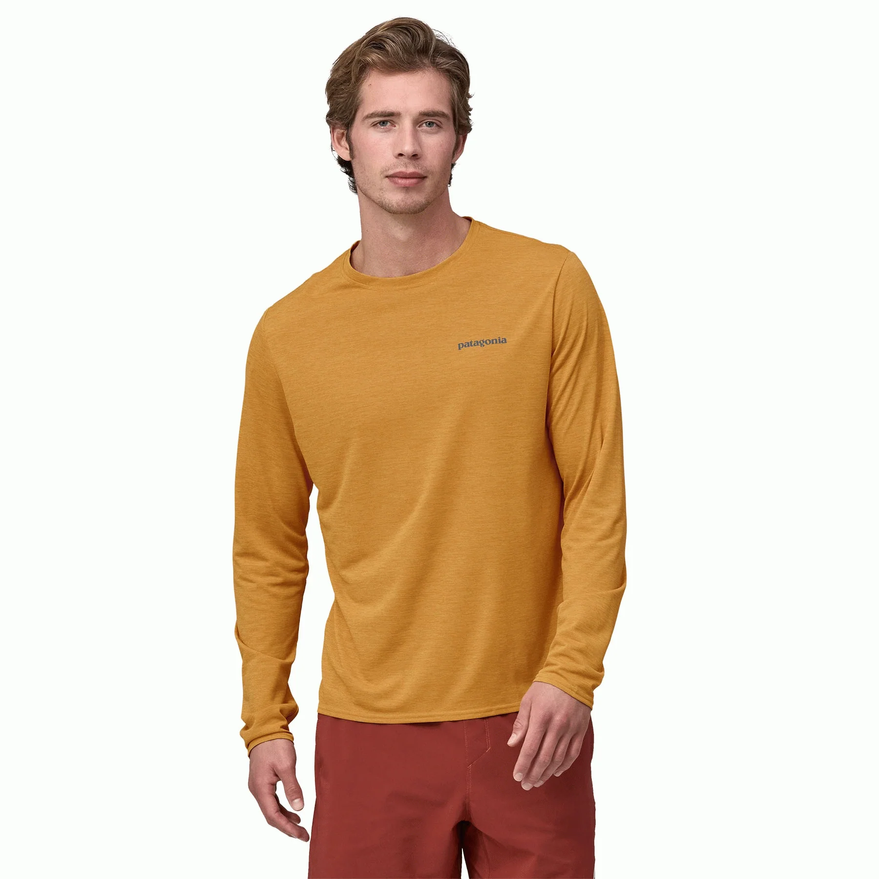 M's L/S Cap Cool Daily Graphic Shirt - Waters - Image 9