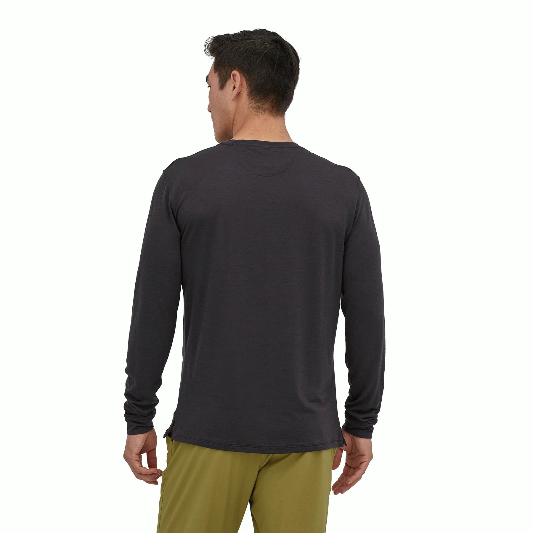 M's L/S Cap Cool Merino Blend Graphic Shirt - Image 3