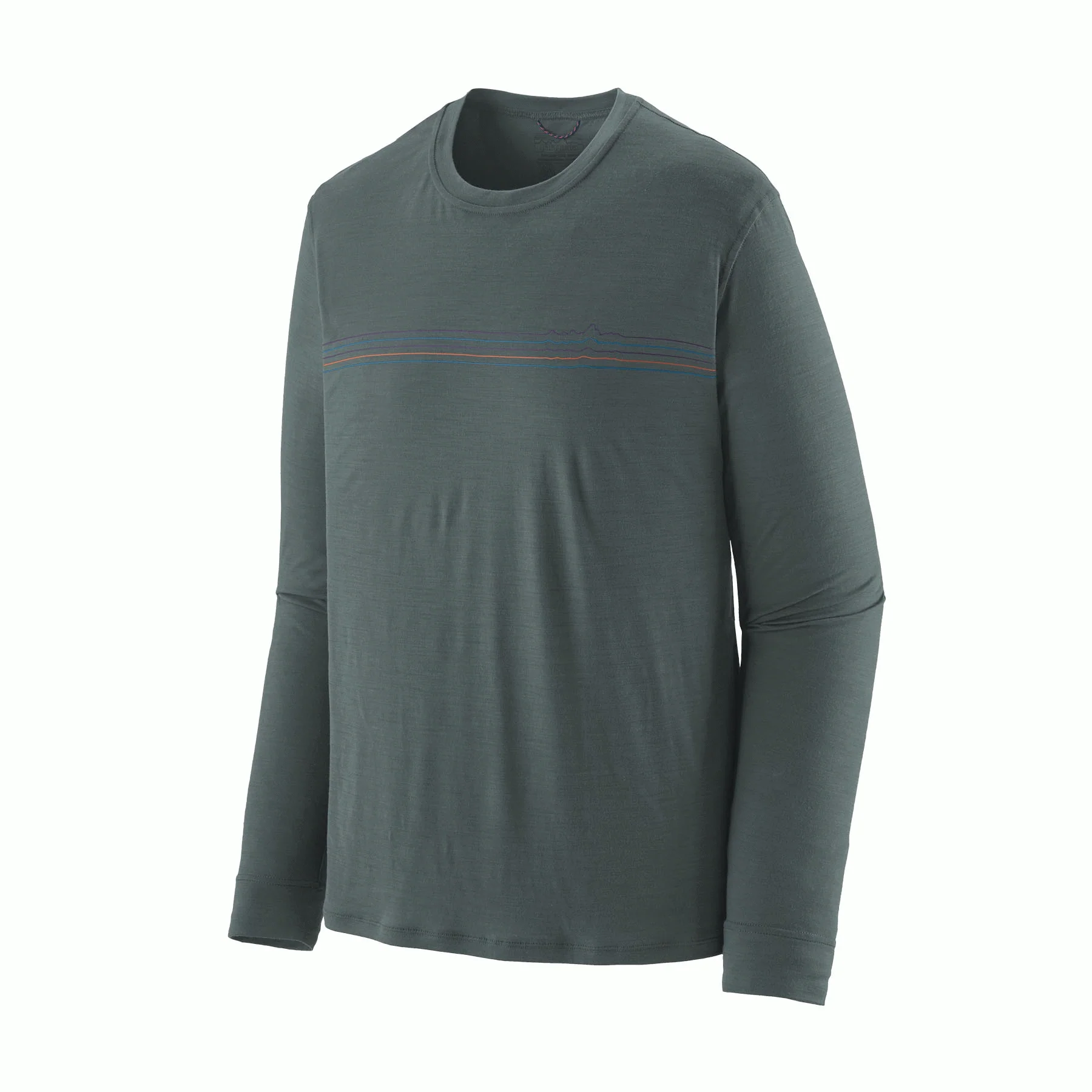 M's L/S Cap Cool Merino Blend Graphic Shirt - Image 5