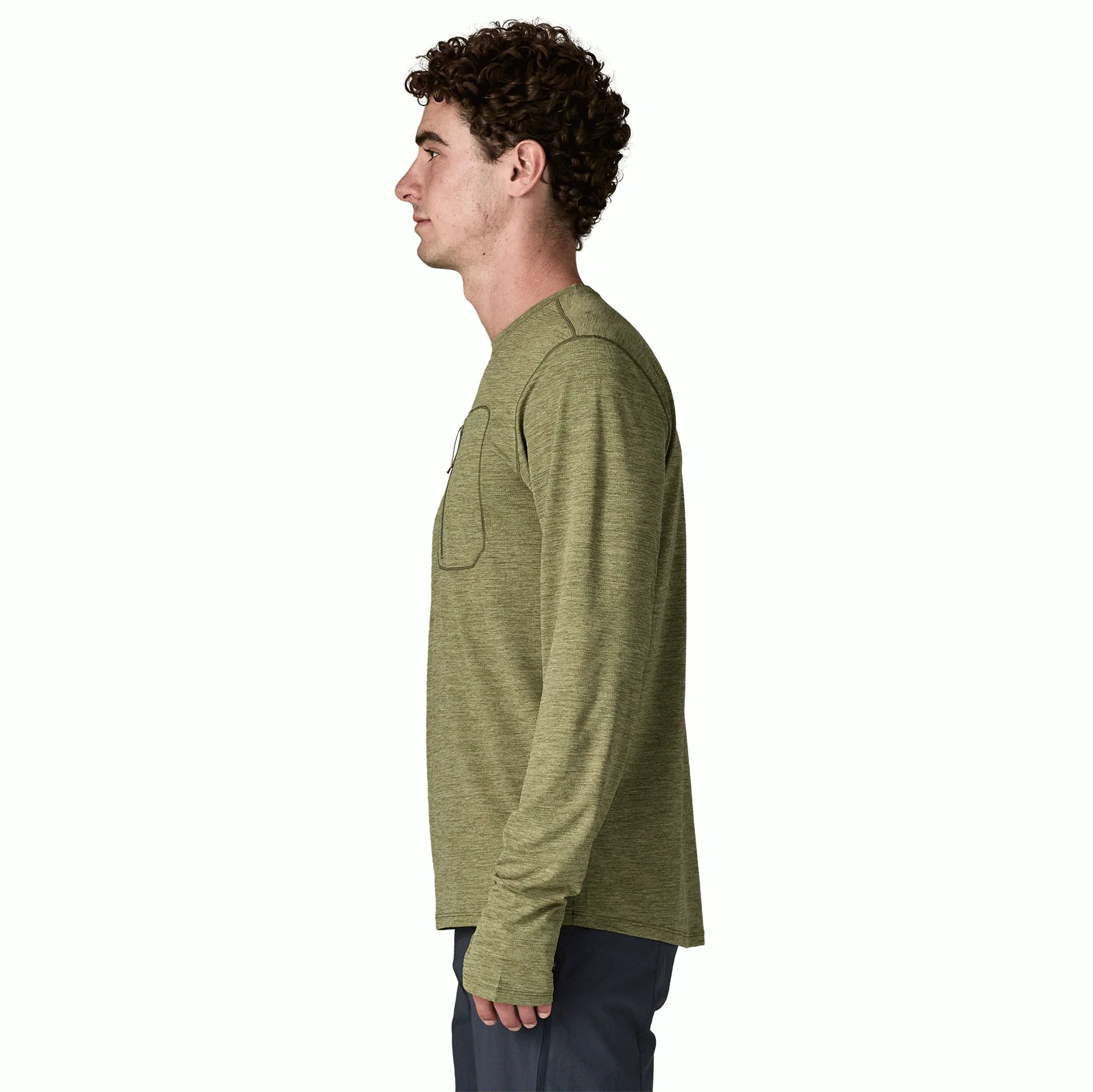 M's L/S Cap Cool Sun Shirt - Image 2