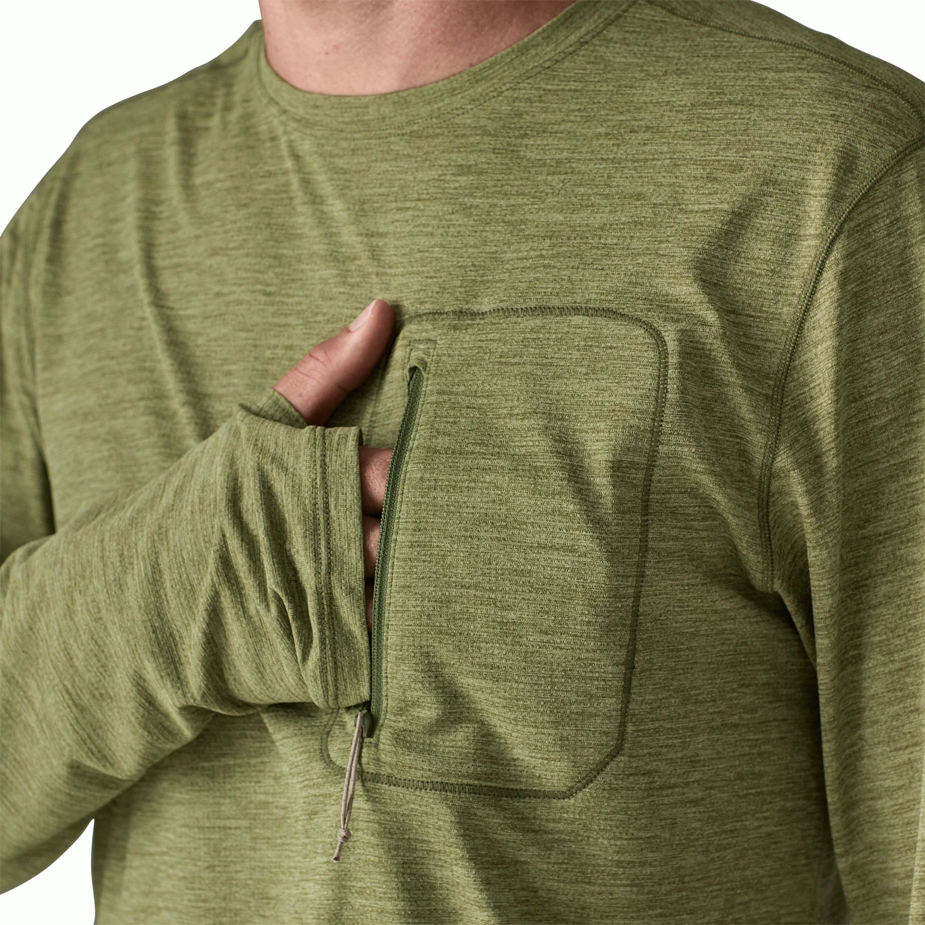 M's L/S Cap Cool Sun Shirt - Image 6