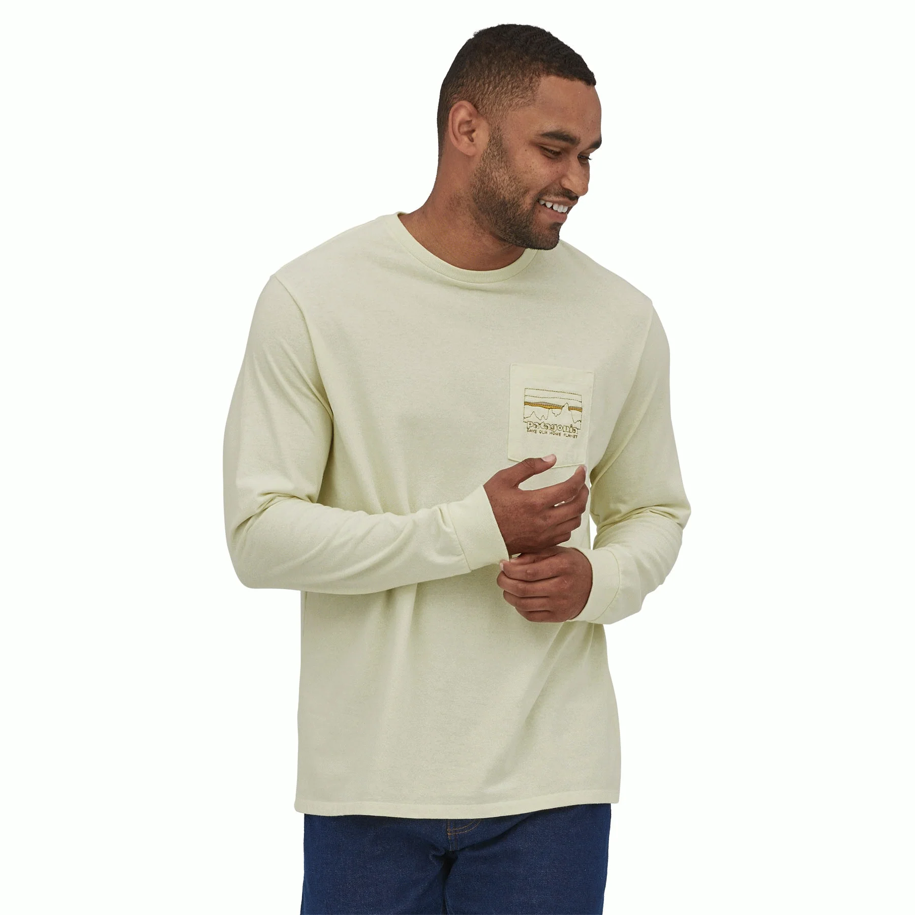 M's Long-Sleeved '73 Skyline Pocket Responsibili-Tee® - Image 3