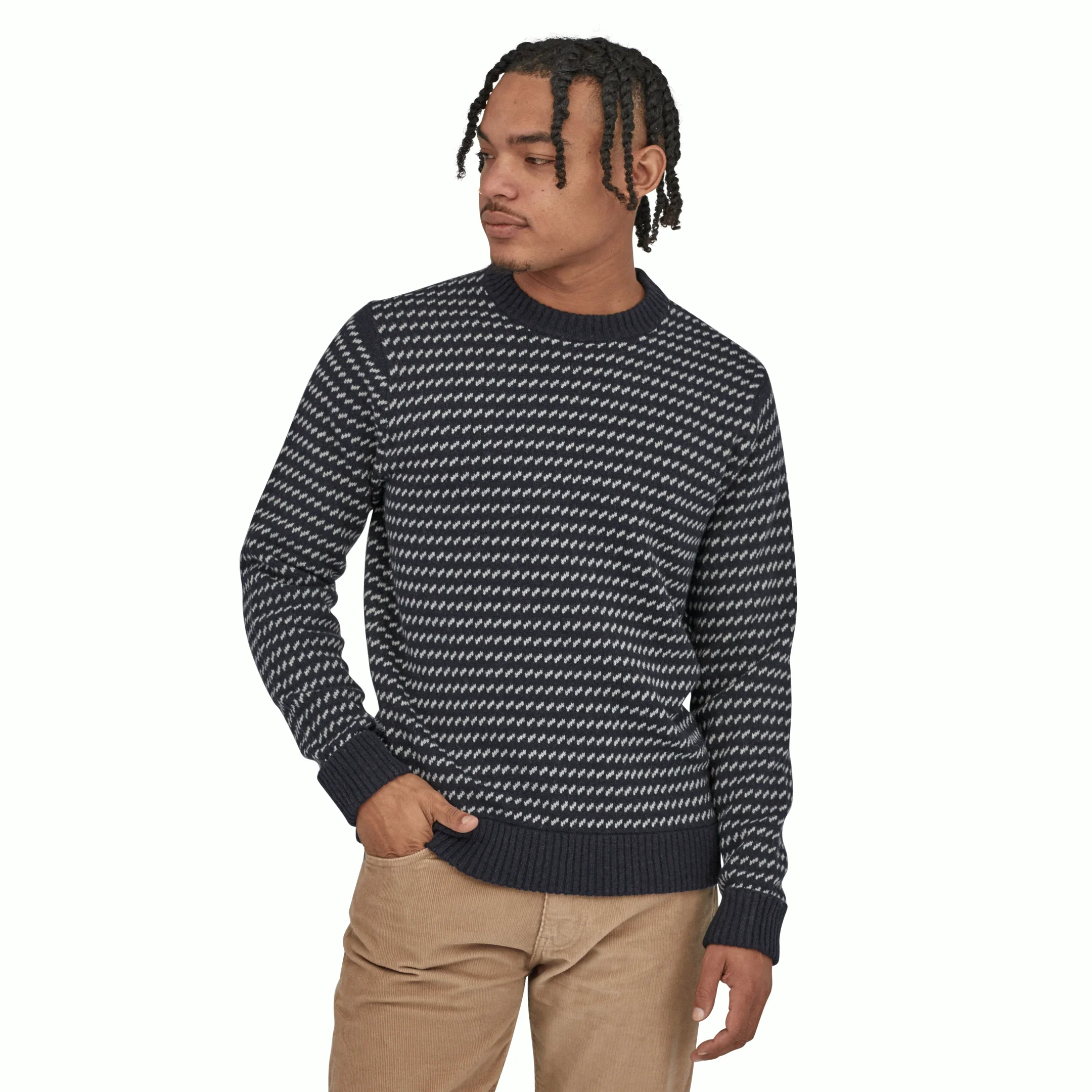 M's Recycled Wool-Blend Sweater - Image 6