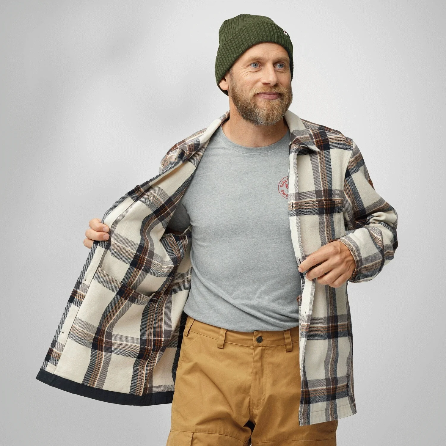 Singi Flannel Overshirt M - Image 3
