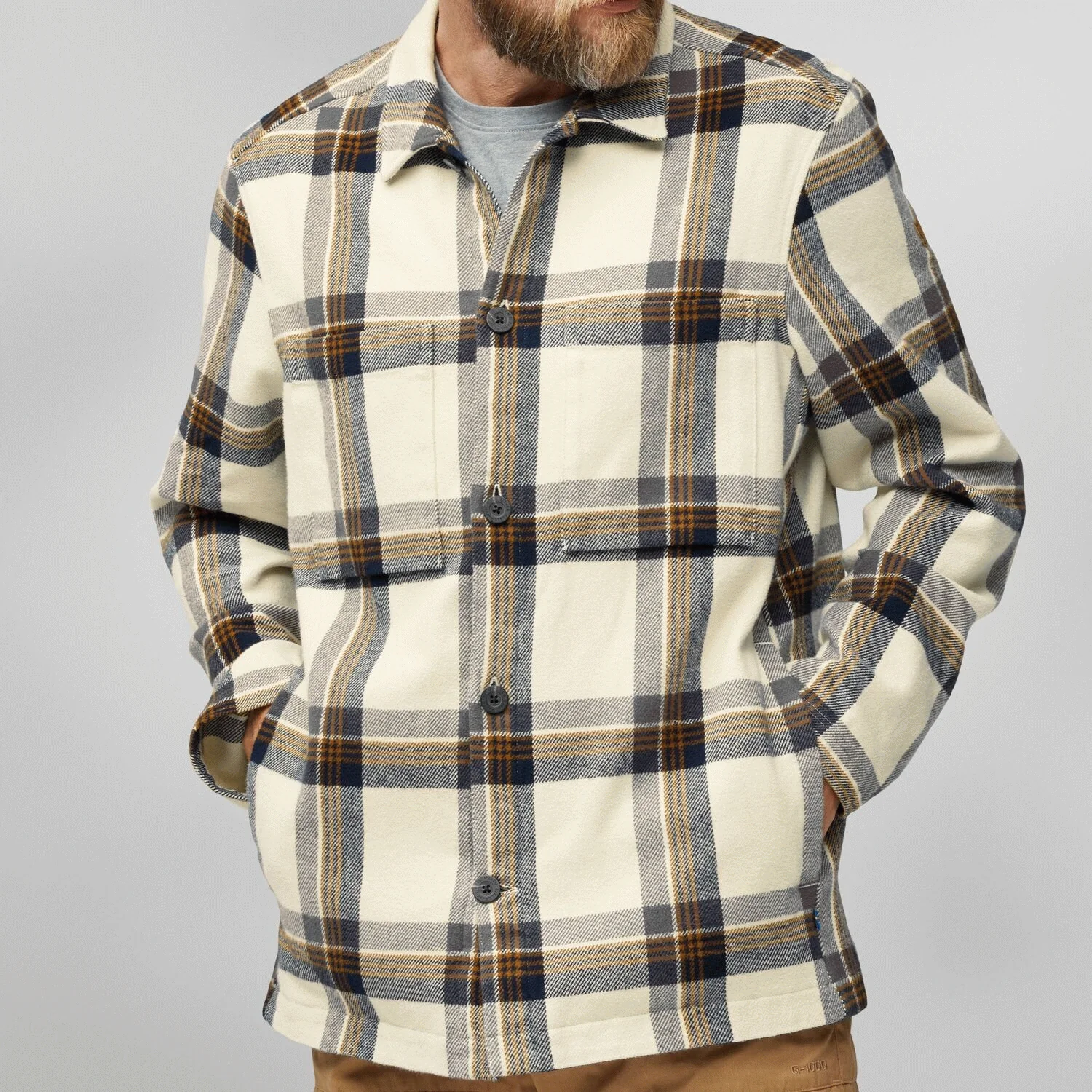 Singi Flannel Overshirt M - Image 7