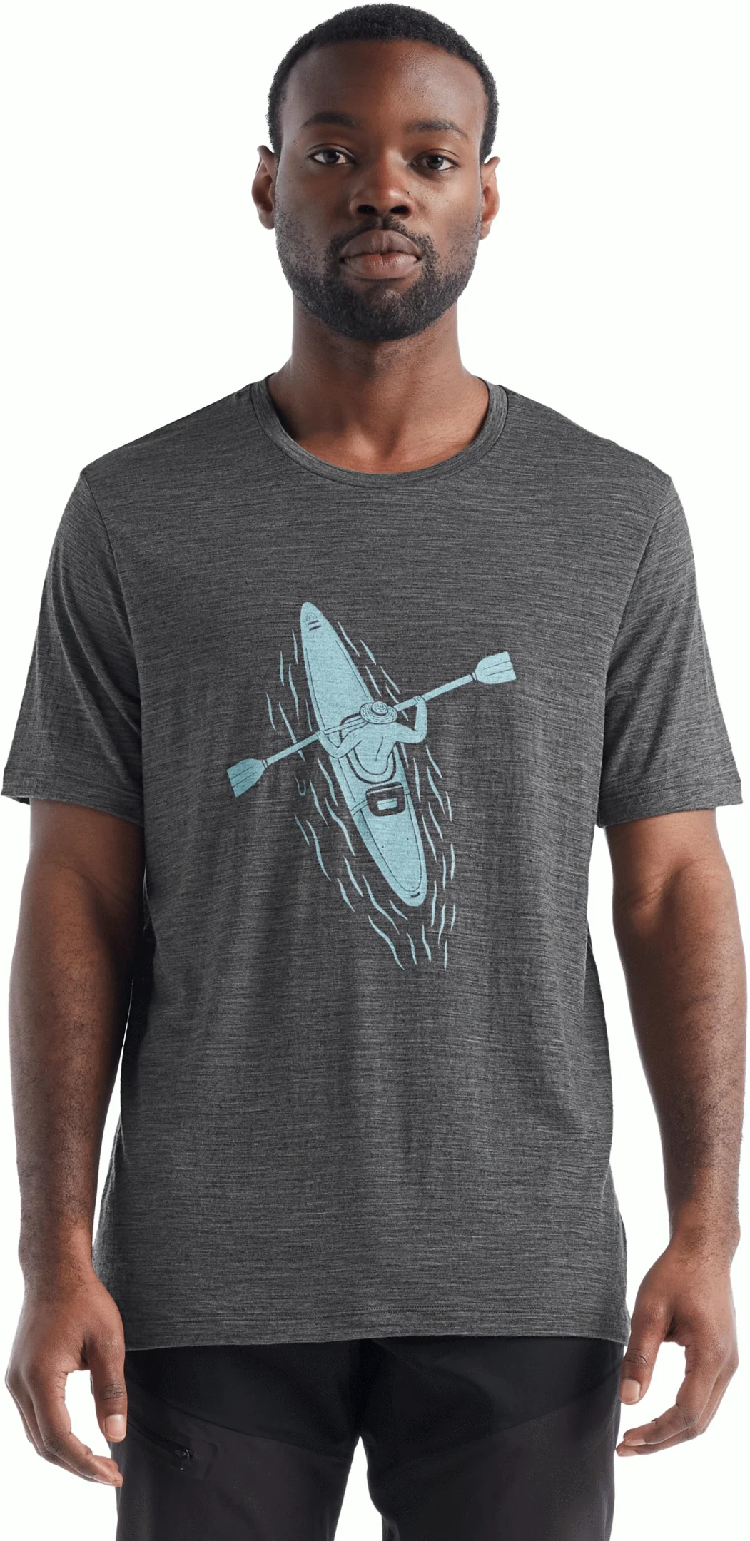 Tech Lite II SS Tee Paddle Lines M