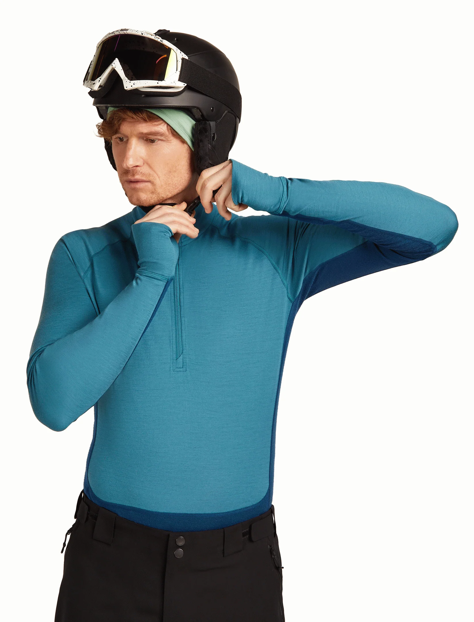 Unisex Merino 200 Oasis Reversible Beanie - Image 38
